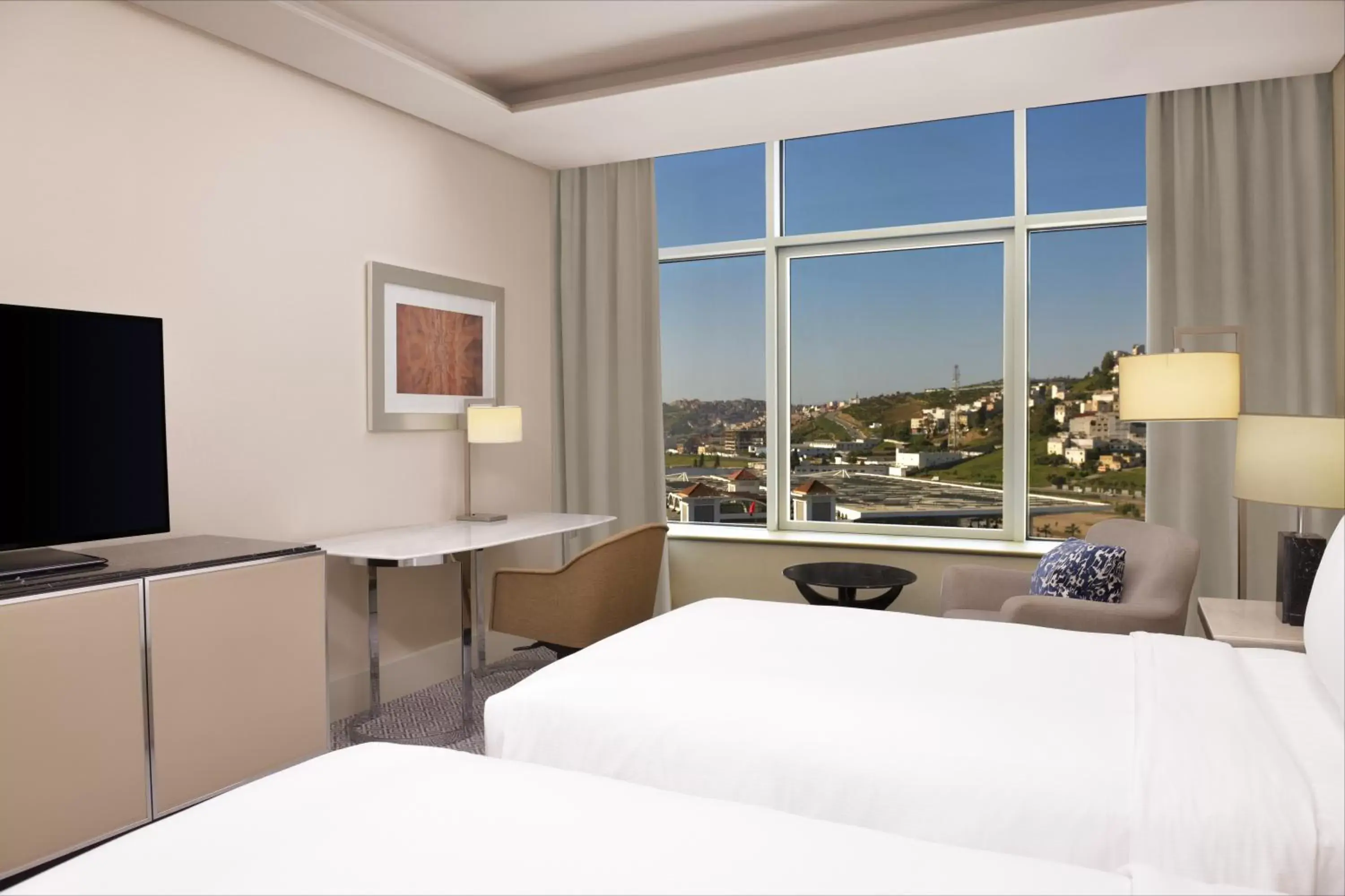 Bedroom in Hilton Tanger City Center Hotel & Residences