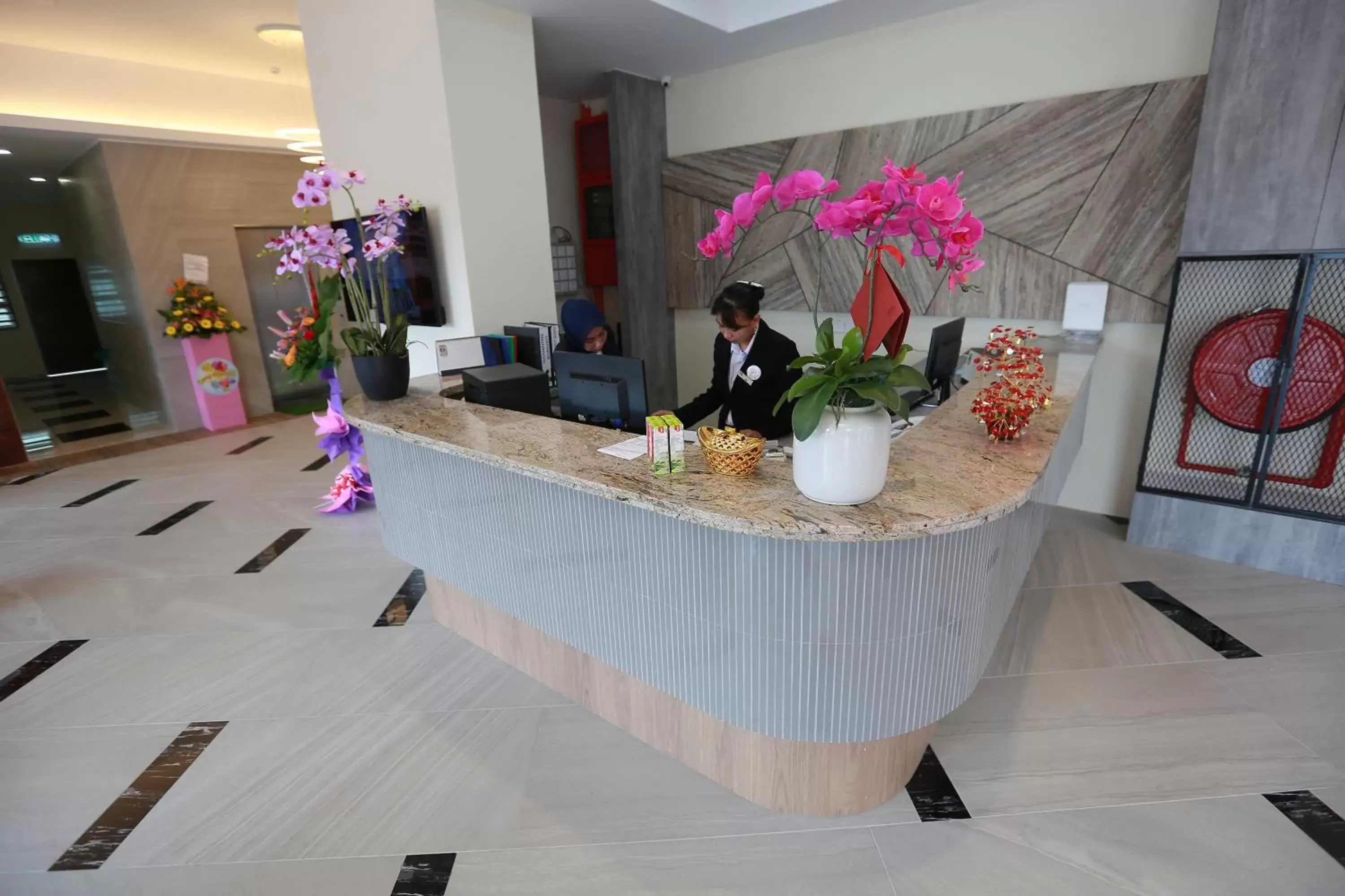 Lobby or reception in Pantai Regal Hotel