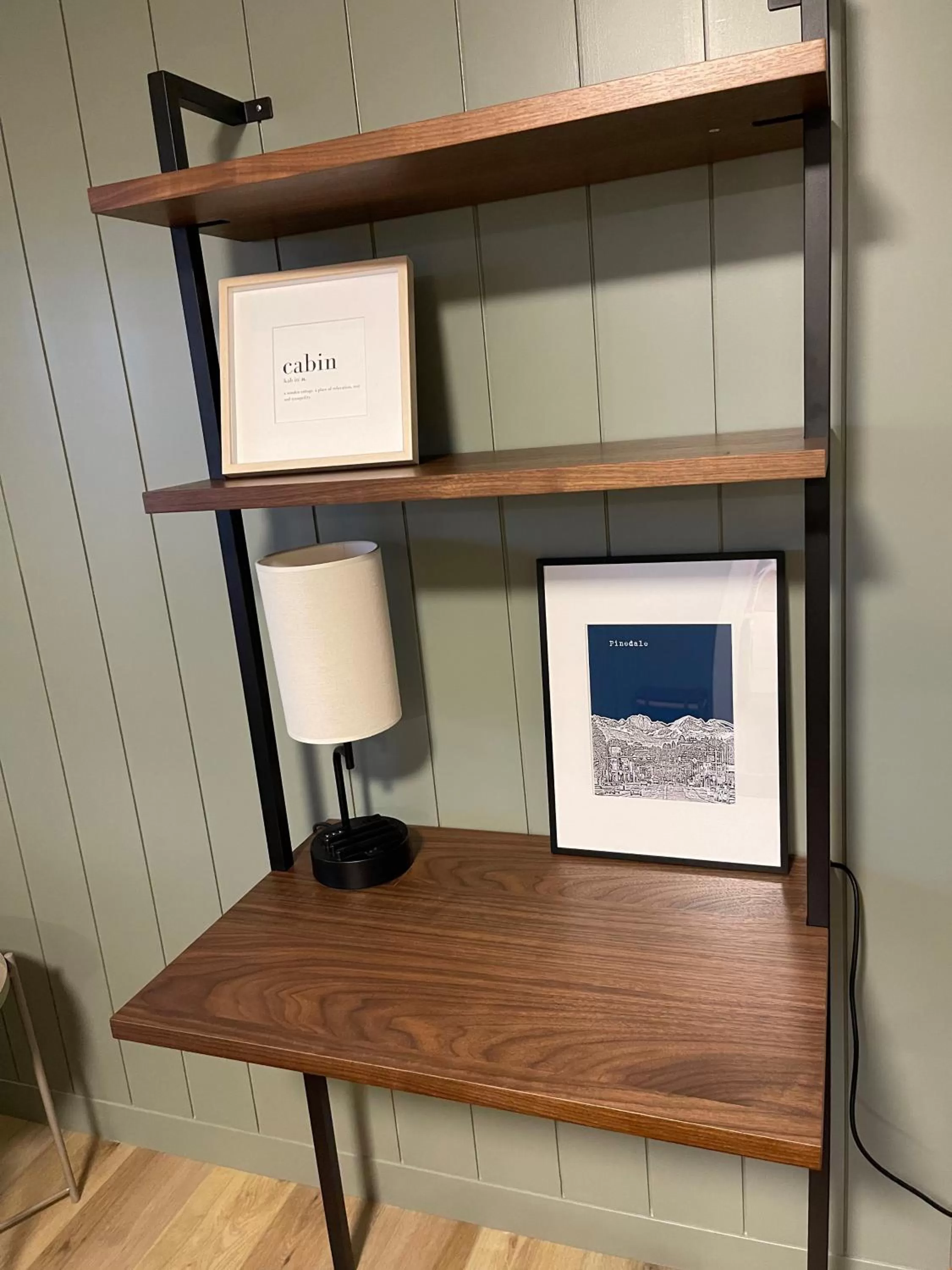 Living room in Pinedale Cozy Cabins