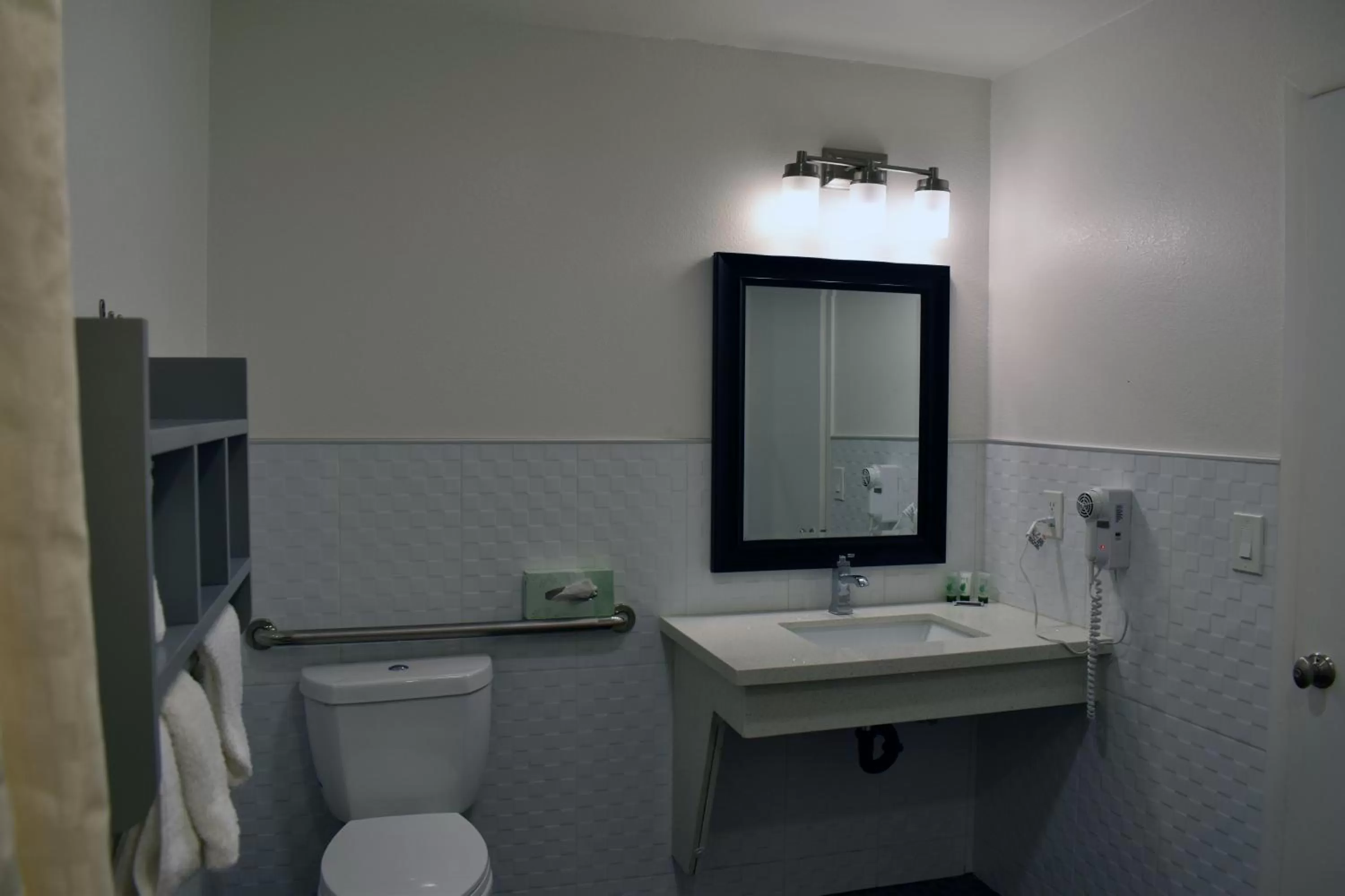 Toilet in Sand Dollar Inn