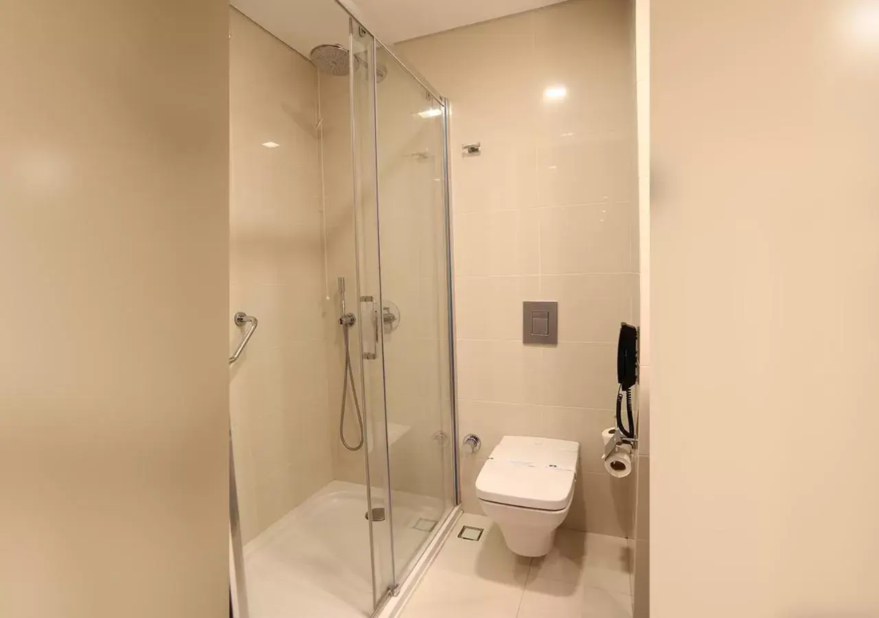 Shower, Bathroom in Marble Hotel