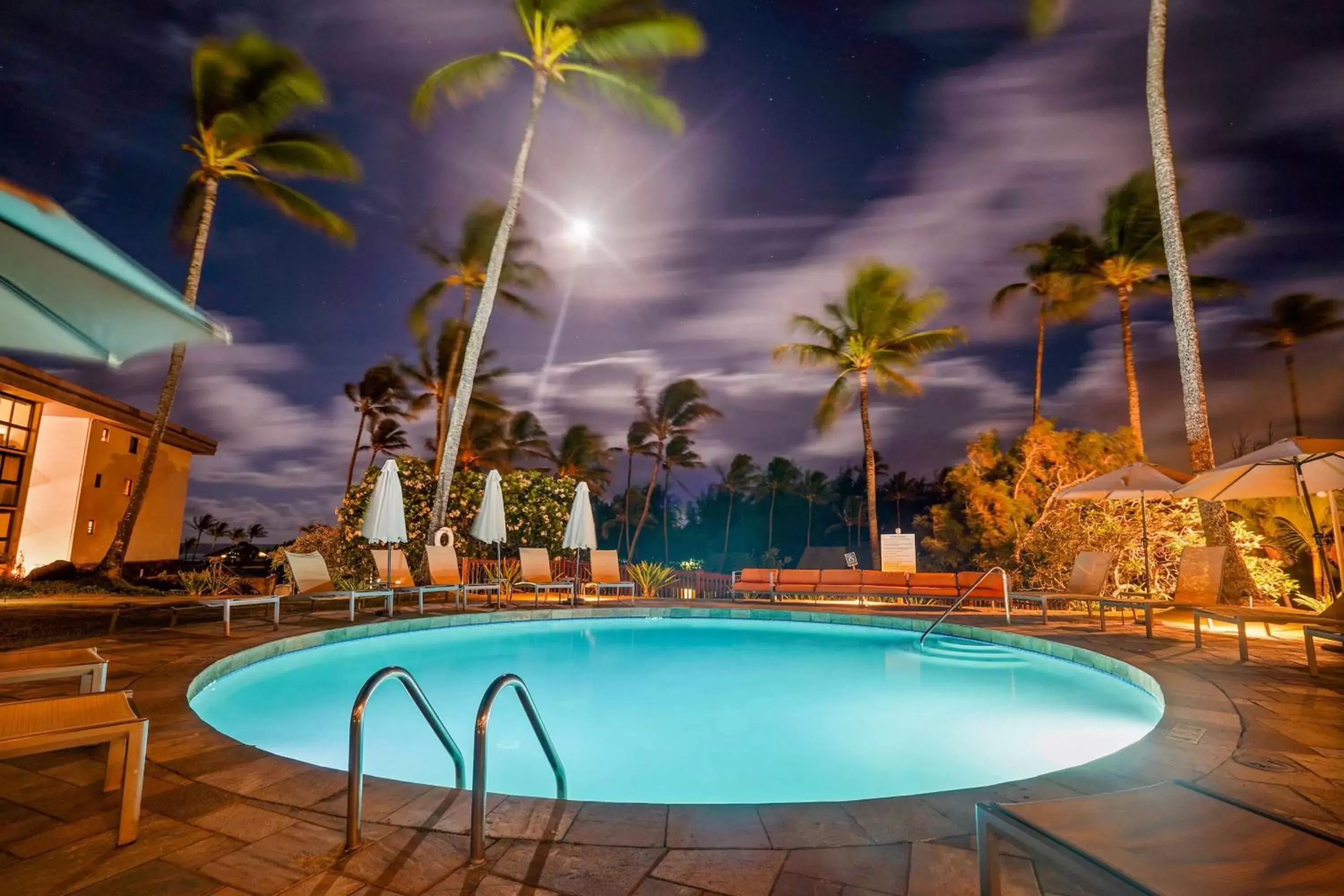 Pool view, Swimming Pool in Hilton Garden Inn Kauai Wailua Bay, HI