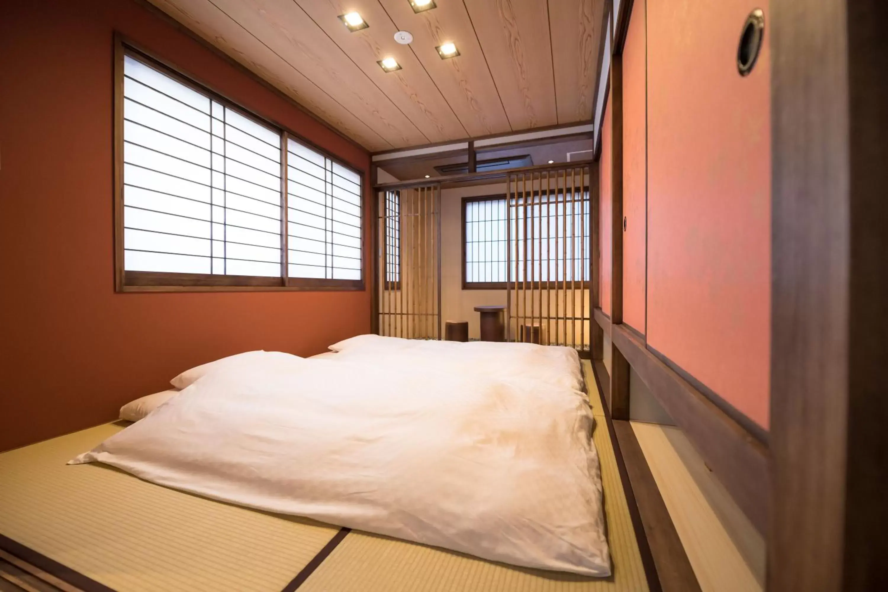 Living room, Bed in HOTEL SHIKISAI KYOTO