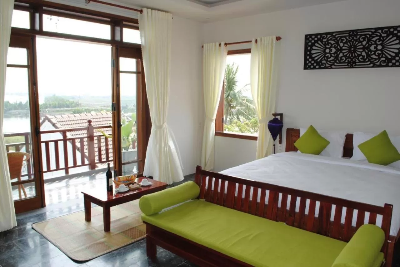 Bedroom, Bed in Hoi an Osaka Riverside Villa & Spa