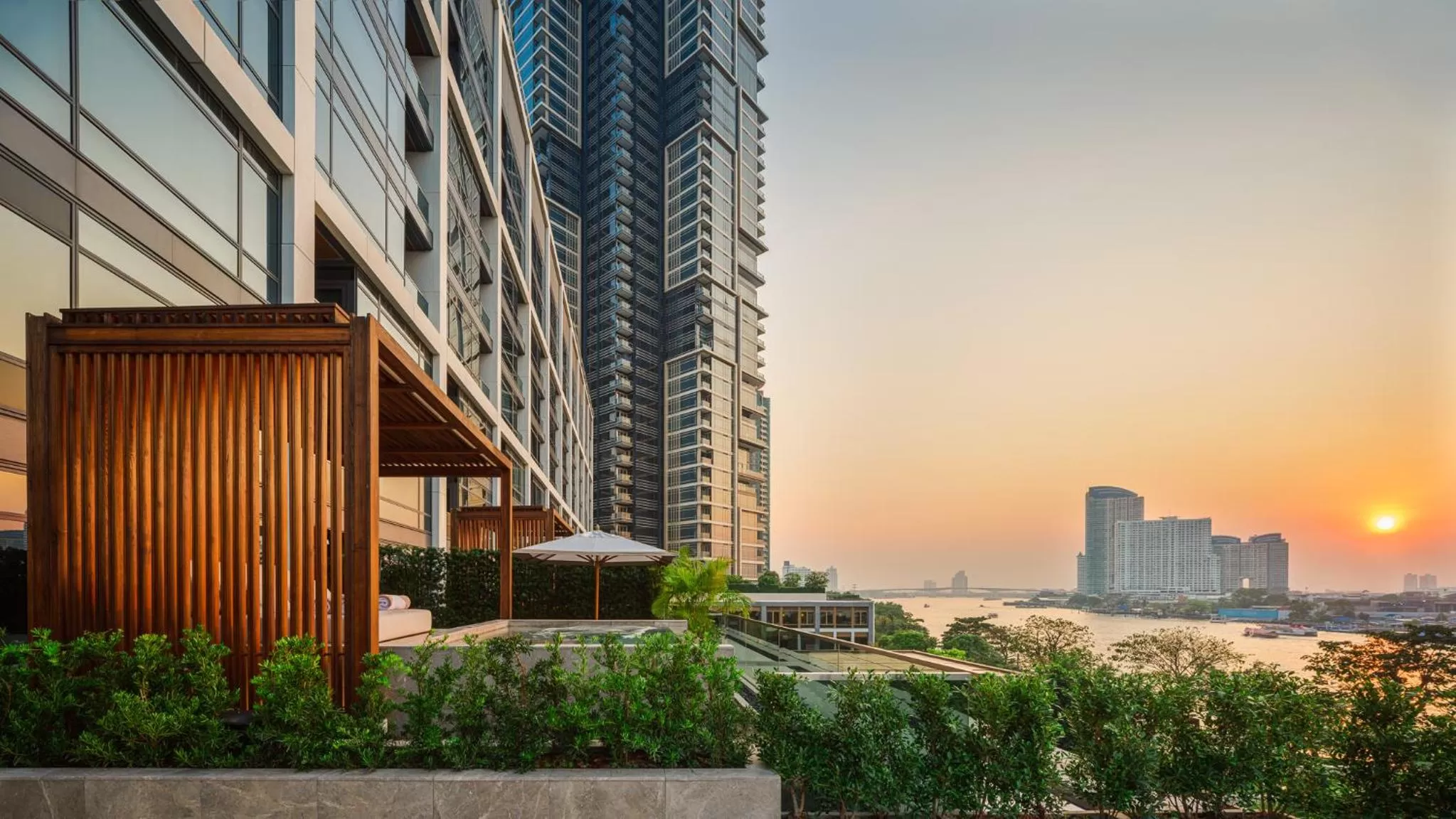 River view in Capella Bangkok