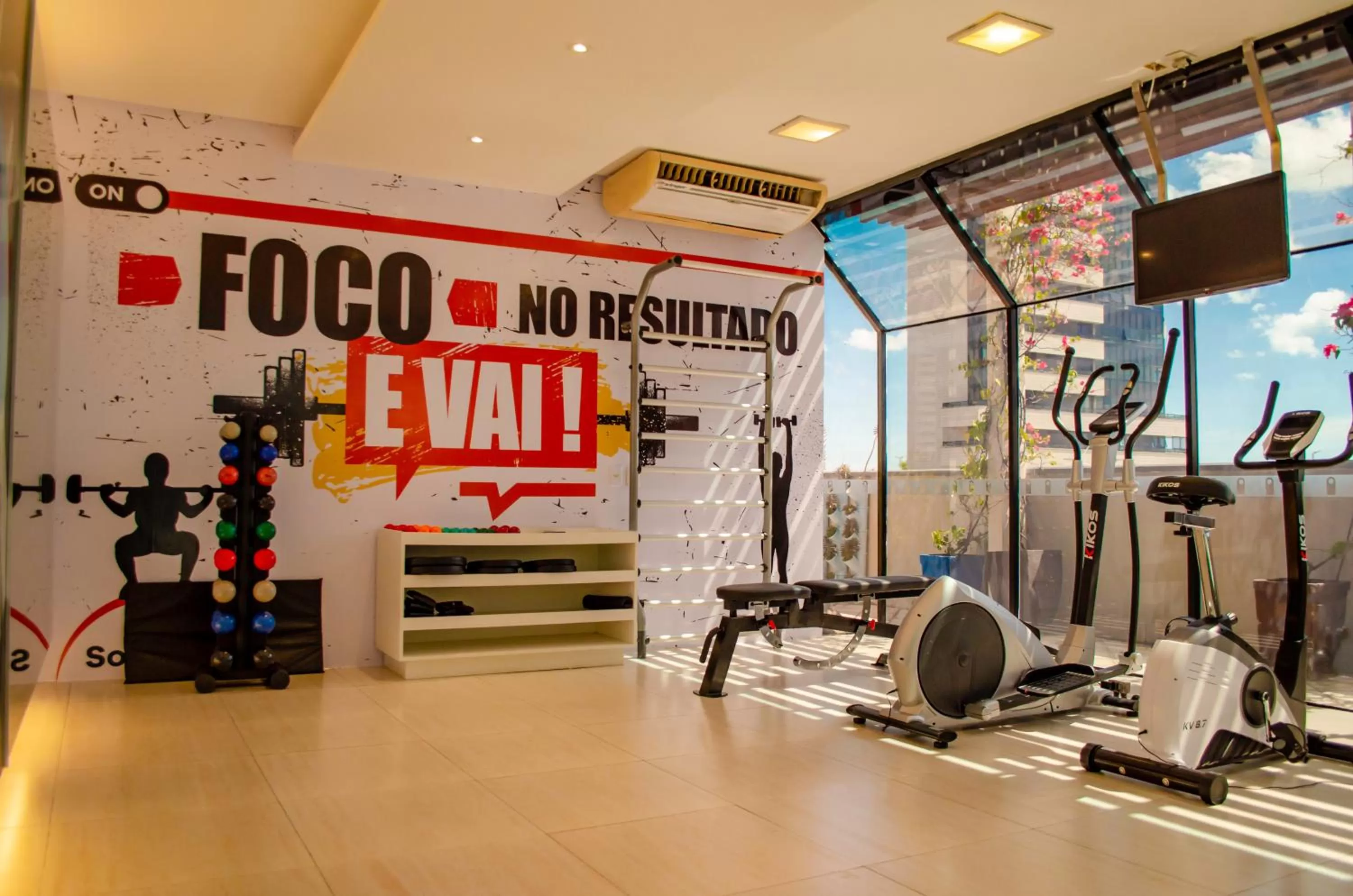 Fitness centre/facilities in Hotel Sonata de Iracema