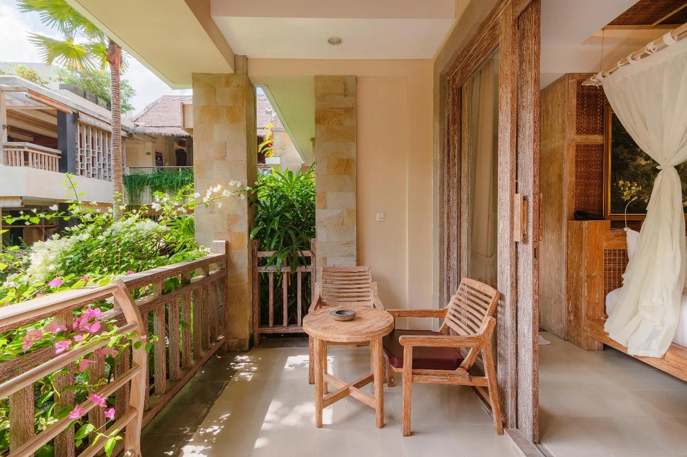 Patio, Balcony/Terrace in The Udaya Resorts and Spa