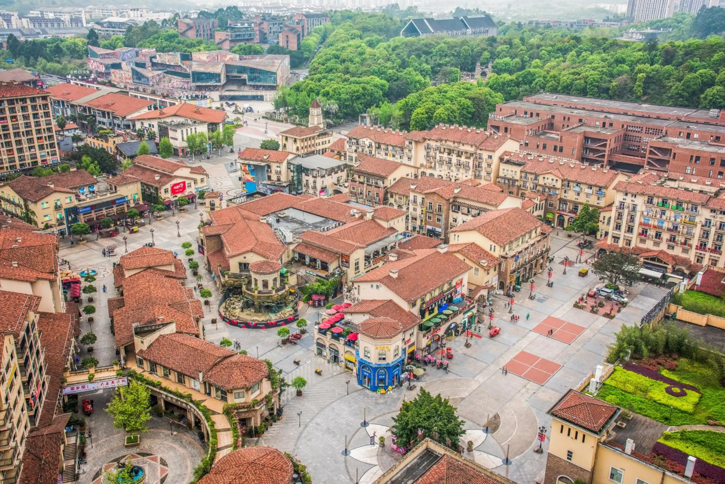 Nearby landmark, Bird's-eye View in Holiday Inn Chongqing University Town, an IHG Hotel