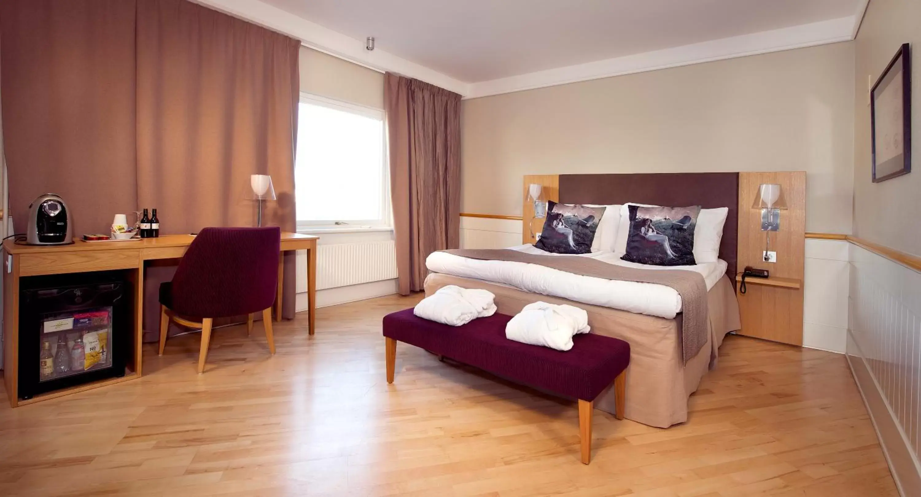 Bed in Clarion Collection Hotel Kompaniet Bed in Clarion Collection Hotel Kompaniet