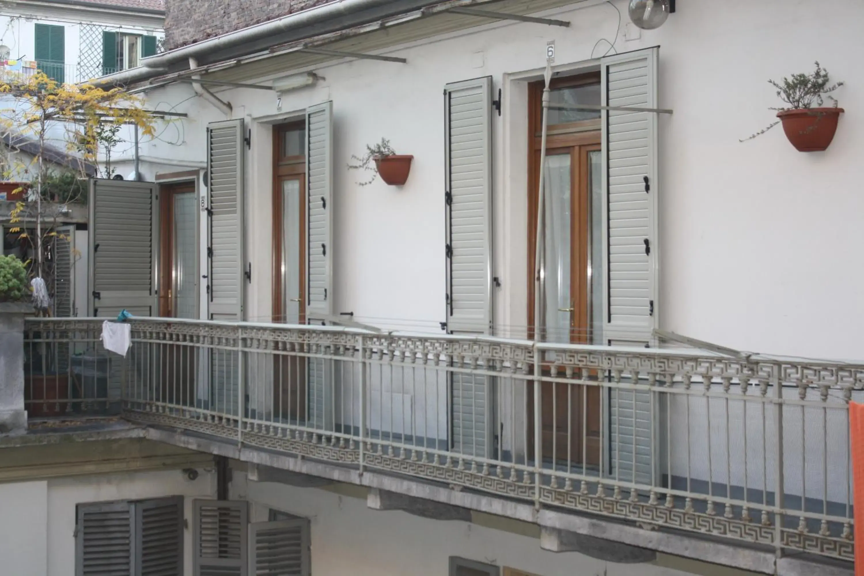 Balcony/Terrace in Albergo Avalon