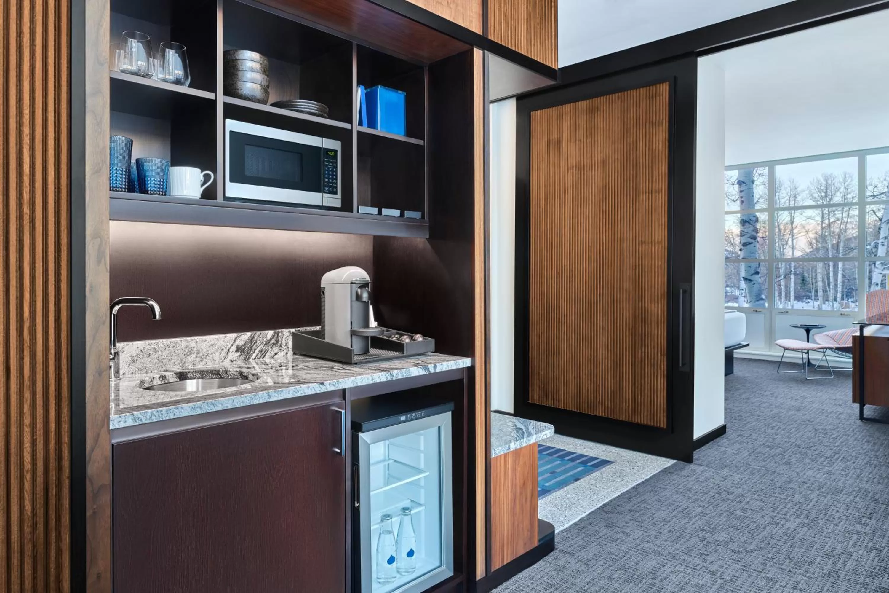 Kitchen or kitchenette in Aspen Meadows Resort