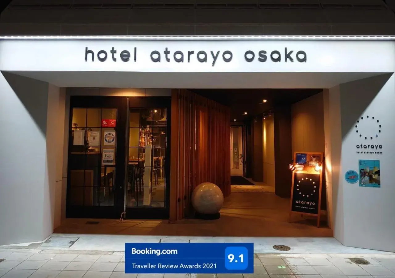 Property building in hotel atarayo osaka