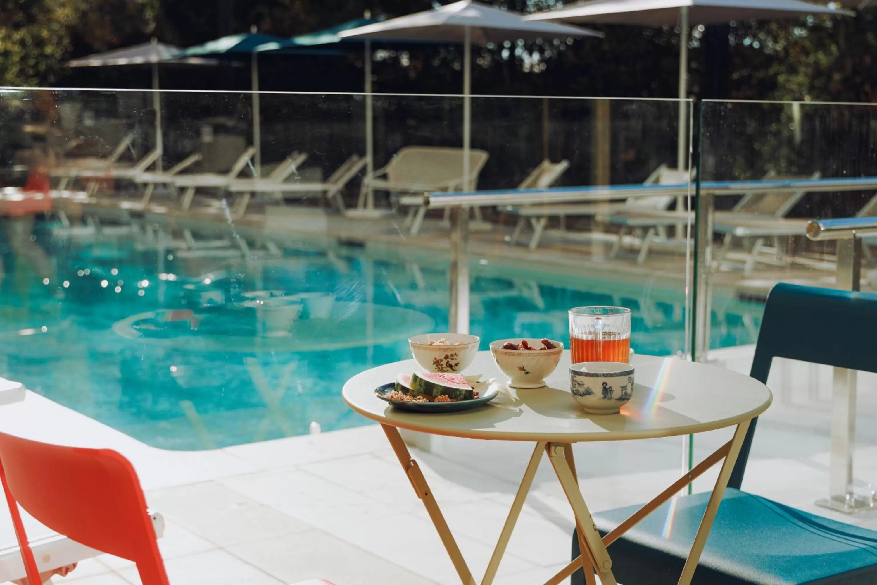 Balcony/Terrace in greet Hotel La Rochelle Centre