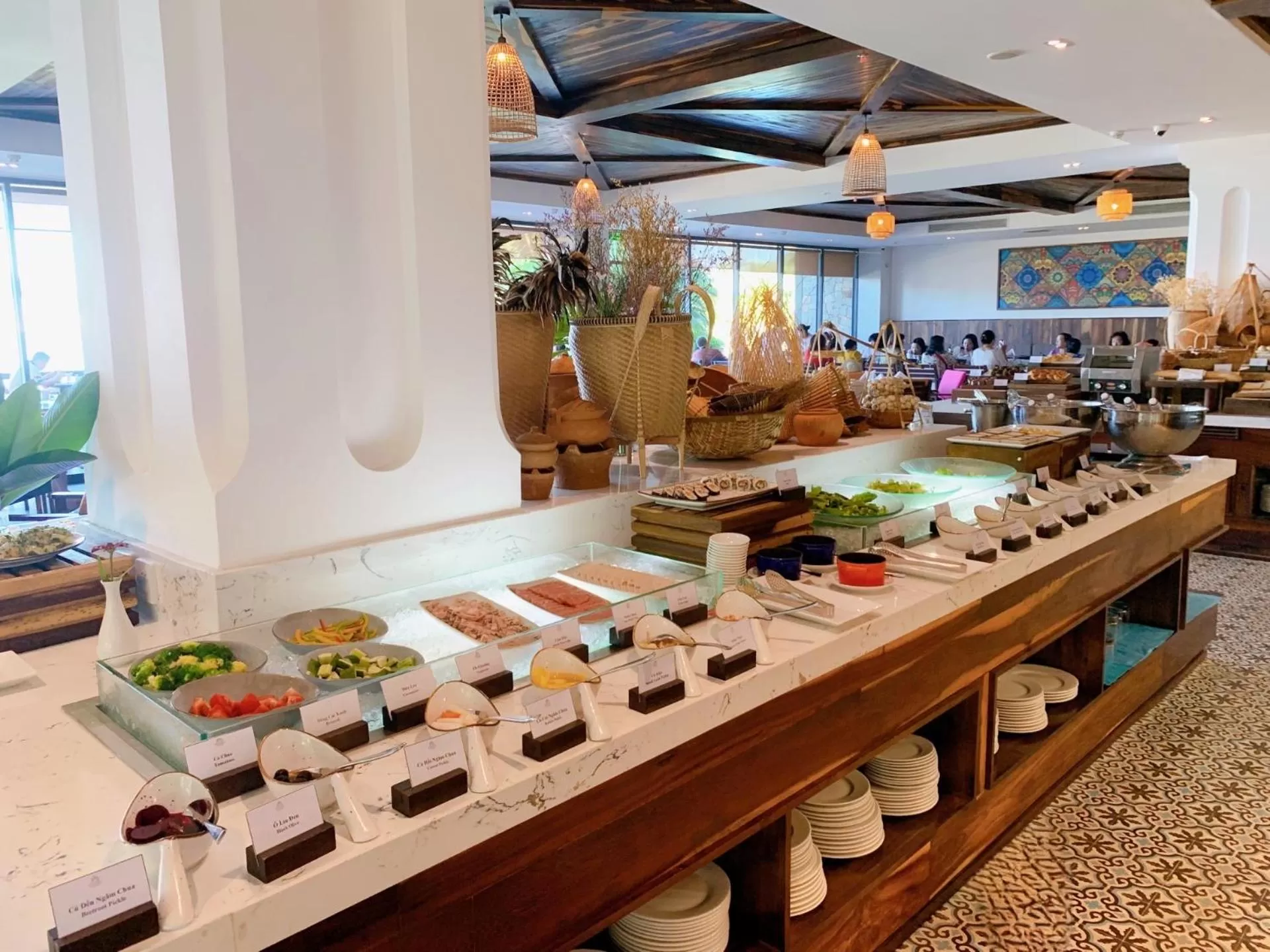 Breakfast in Alibu Resort Nha Trang