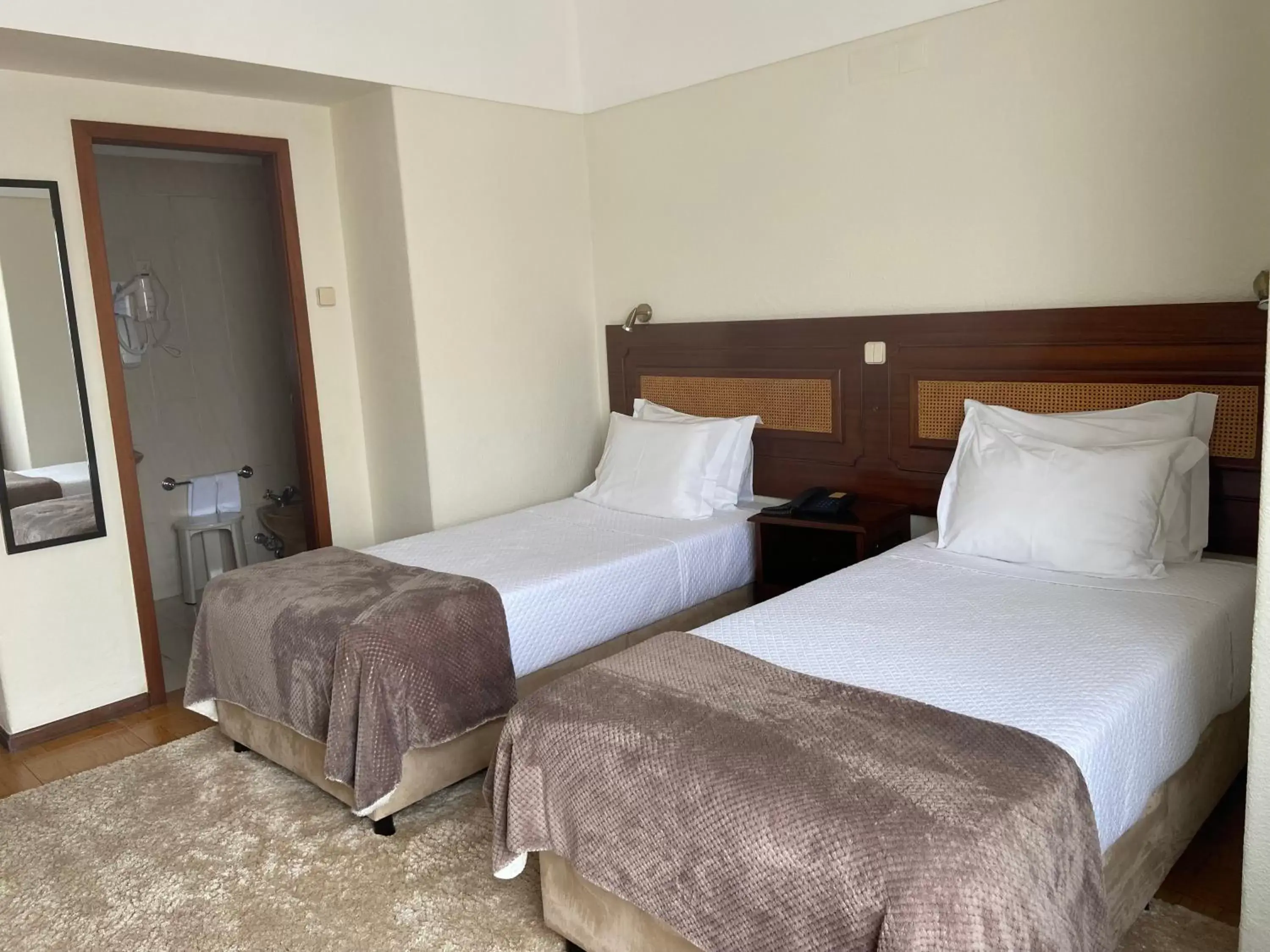Bed in Hotel Porto Mar