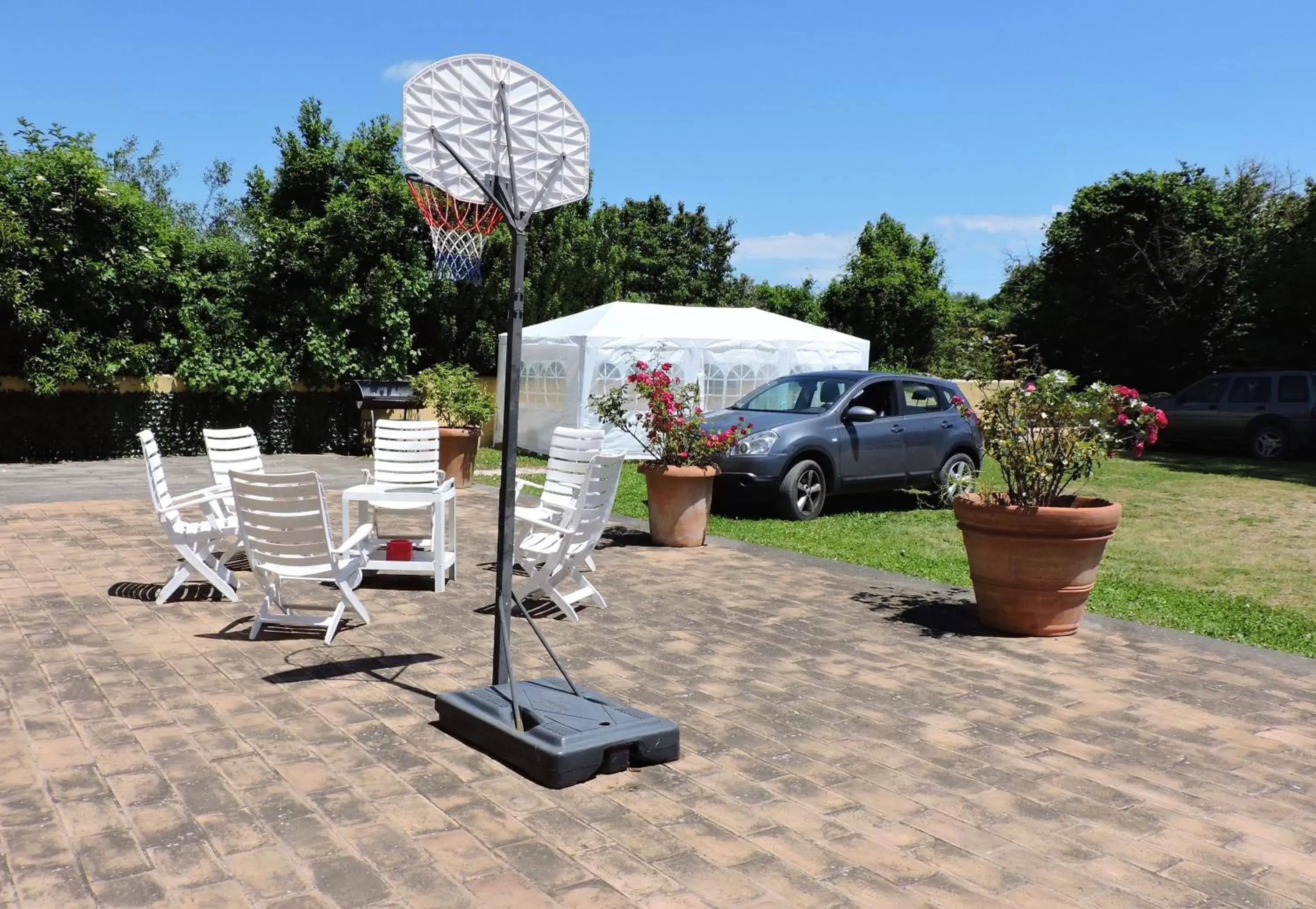 Patio in Casale Fedele Family Village Vicino al Borgo