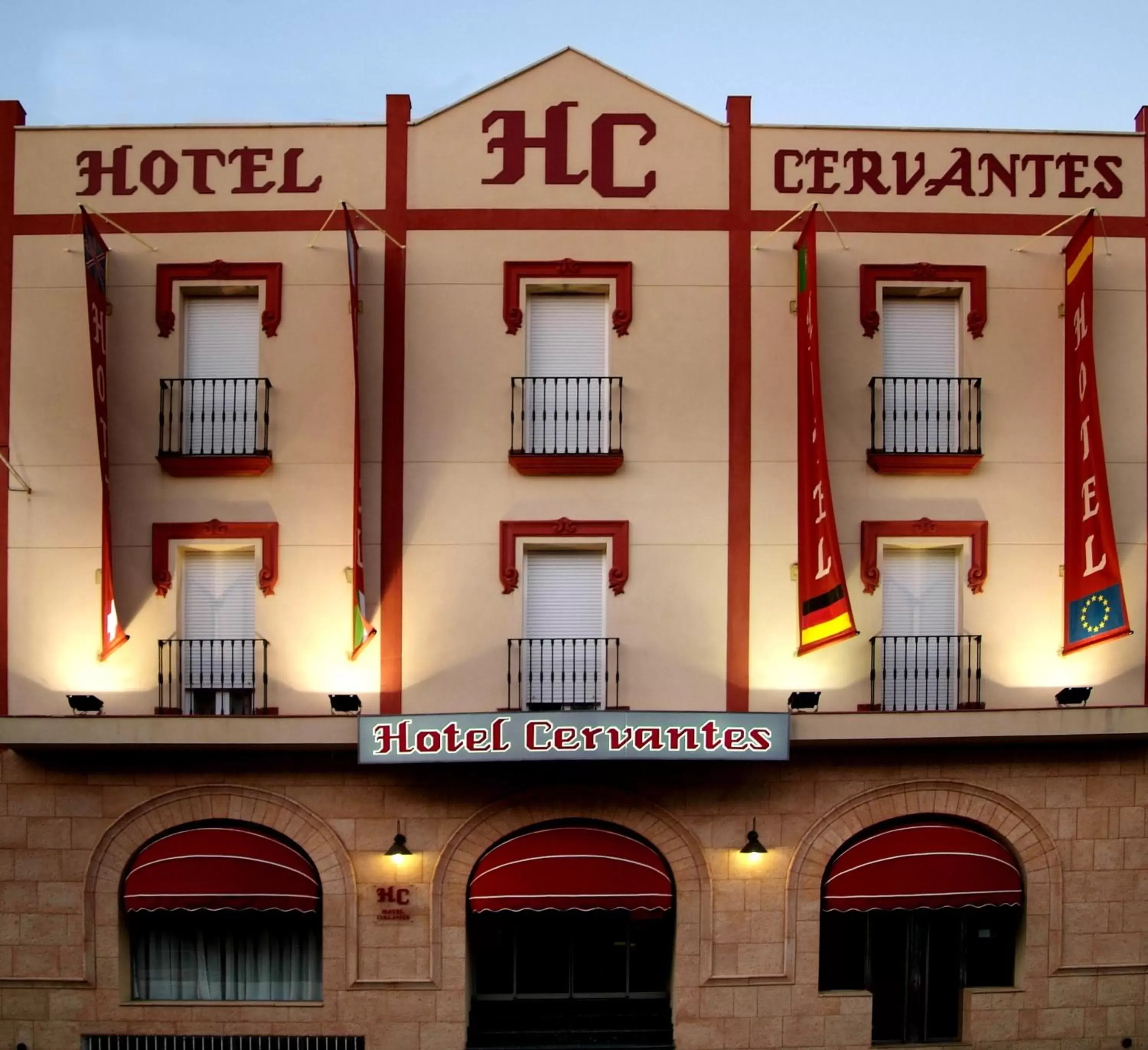 Property building in Hotel Cervantes