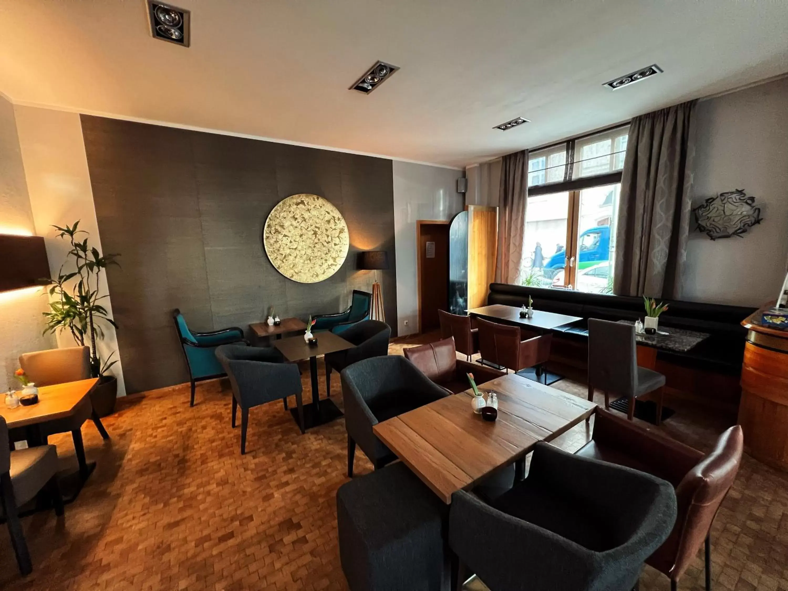 Lounge or bar, Restaurant/Places to Eat in Hotel Prinz