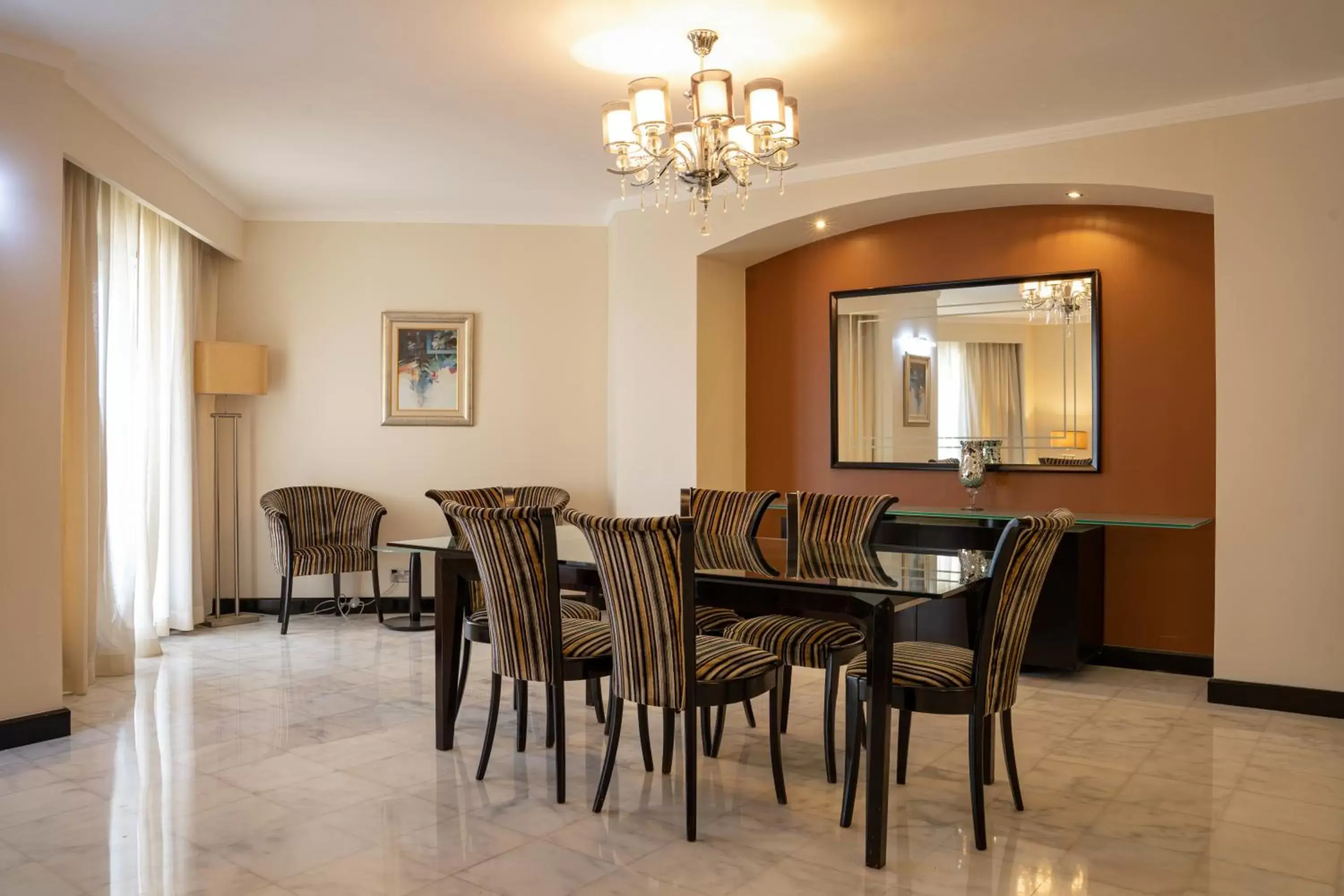 Living room, Dining Area in Danat Al Ain Resort
