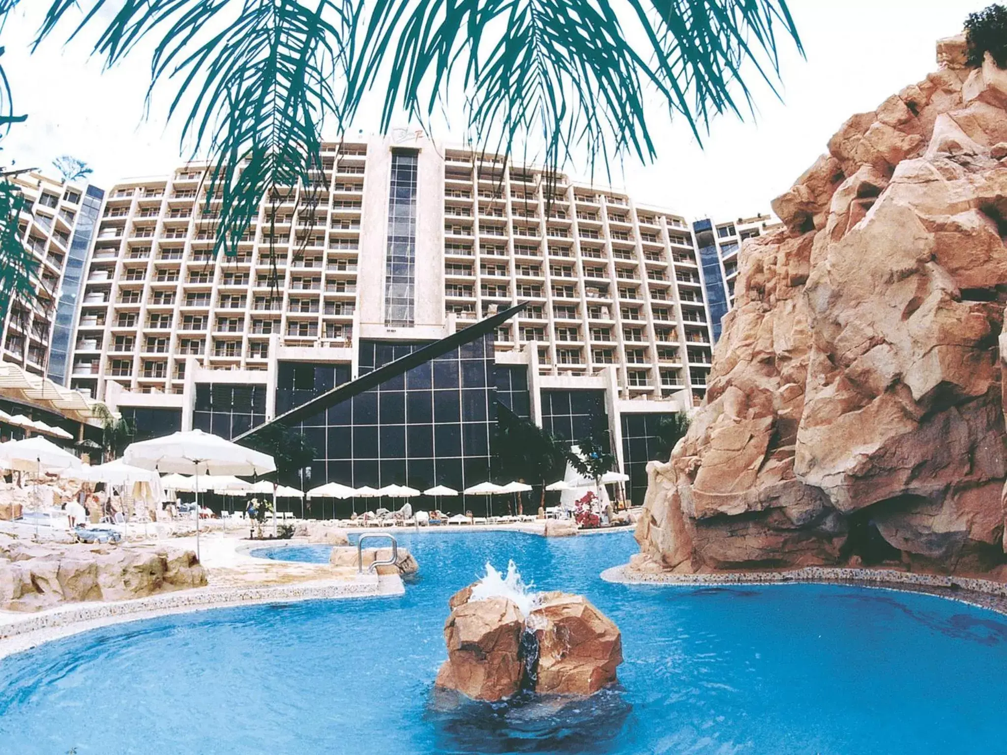 Facade/entrance, Swimming Pool in Dan Eilat Hotel