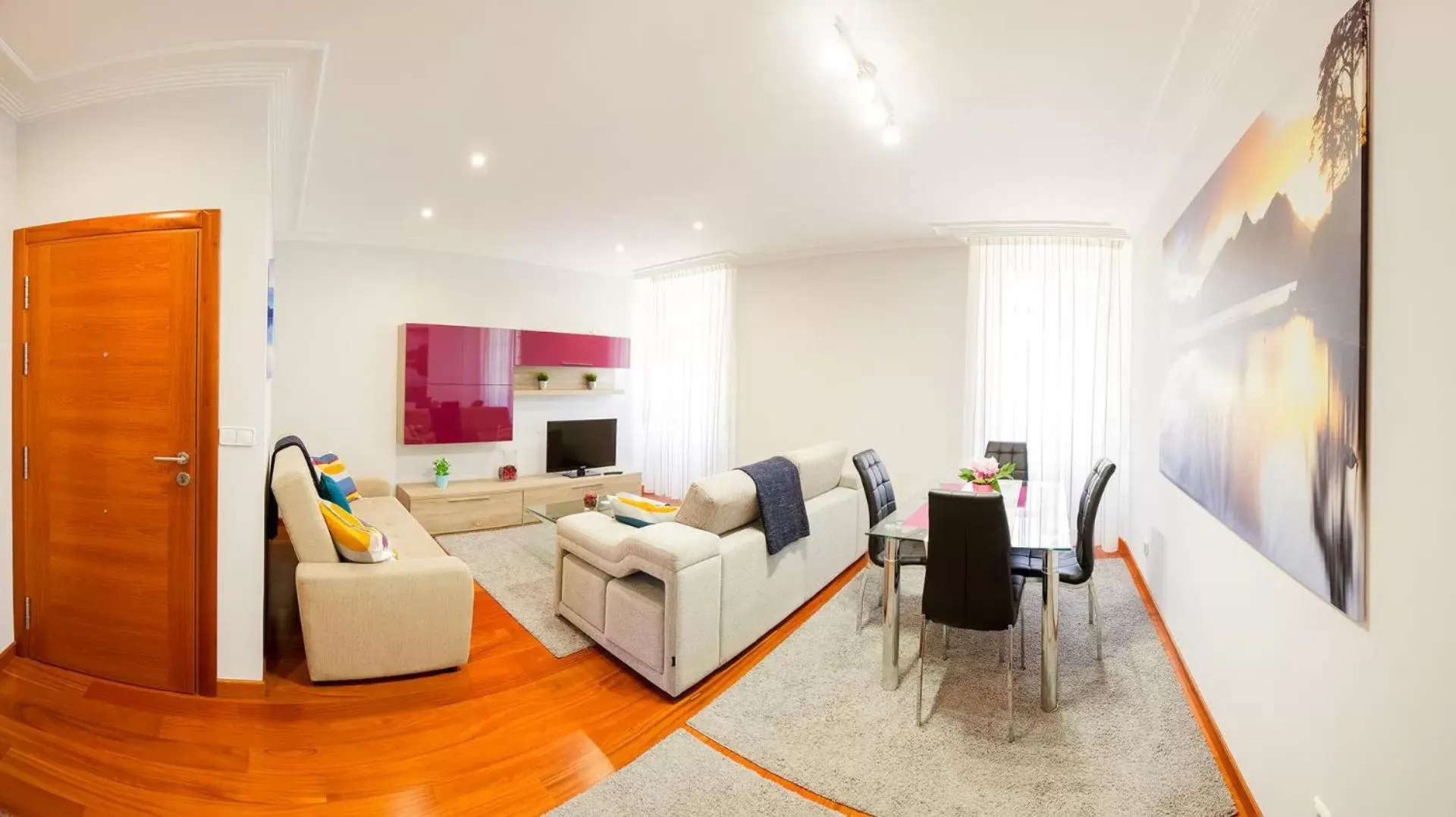 Living room, Seating Area in Apartamentos Villa Zoila Baiona