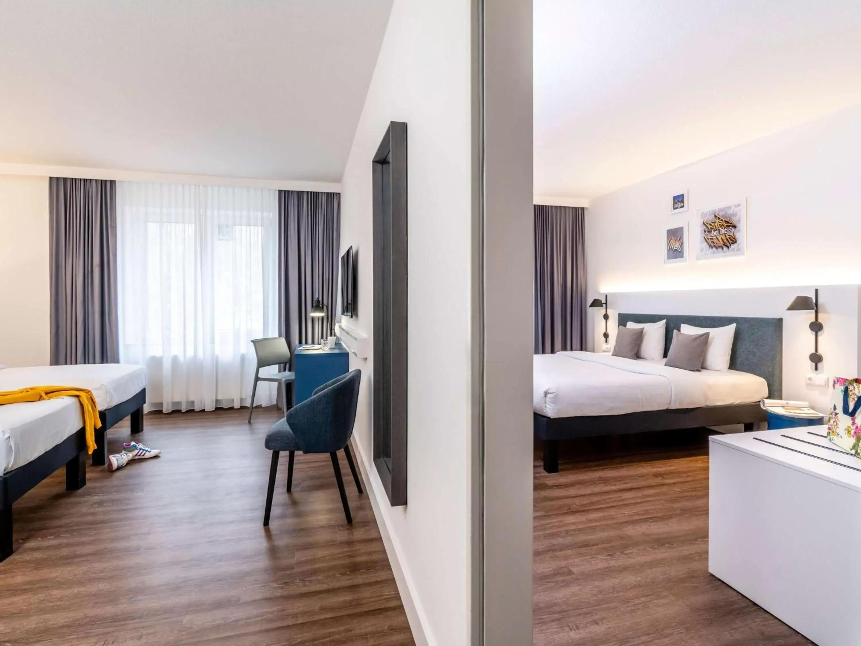 Bedroom, Bed in ibis Styles Hamburg Alster City Bedroom, Bed in ibis Styles Hamburg Alster City