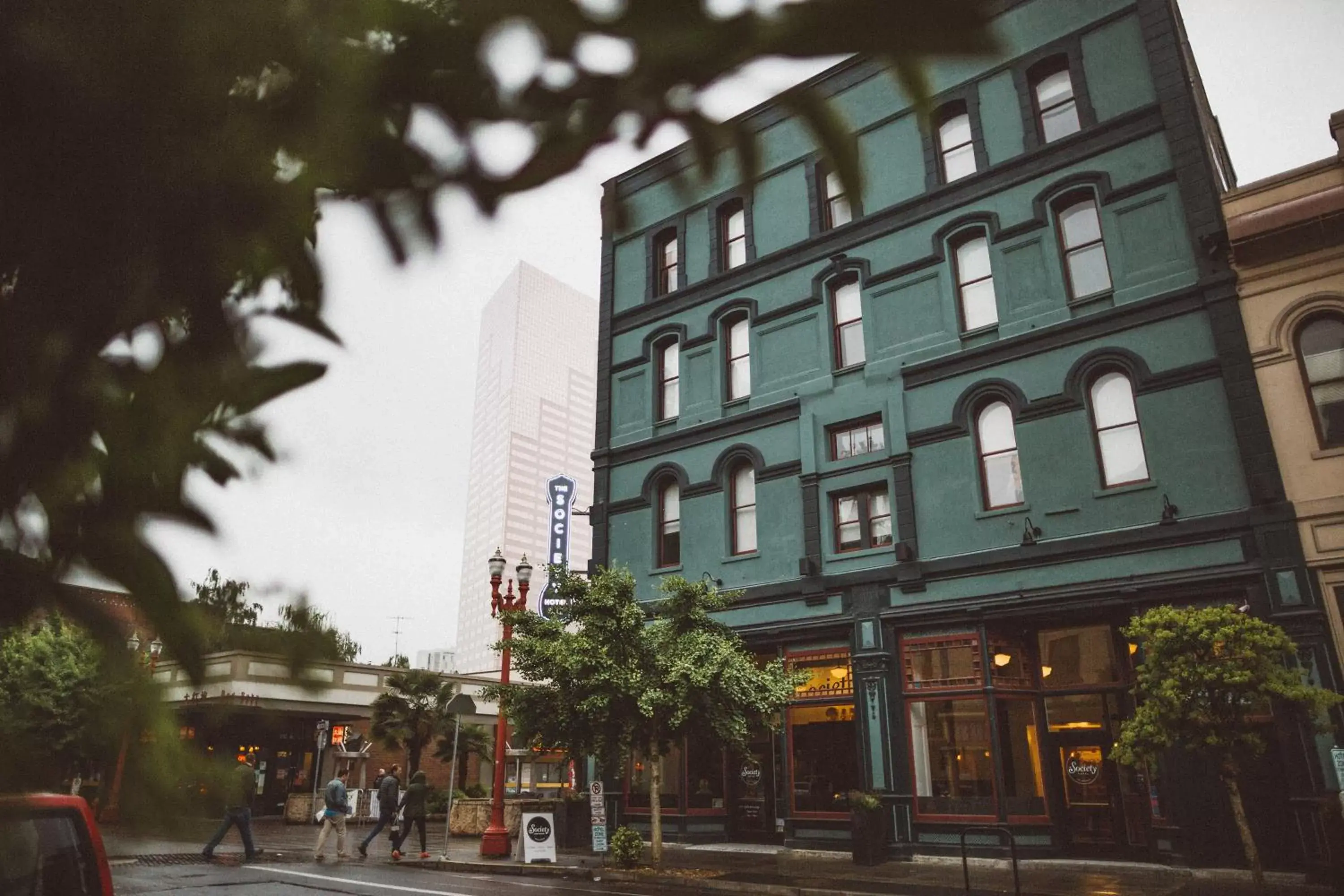 Facade/entrance, Property Building in The Society Hotel