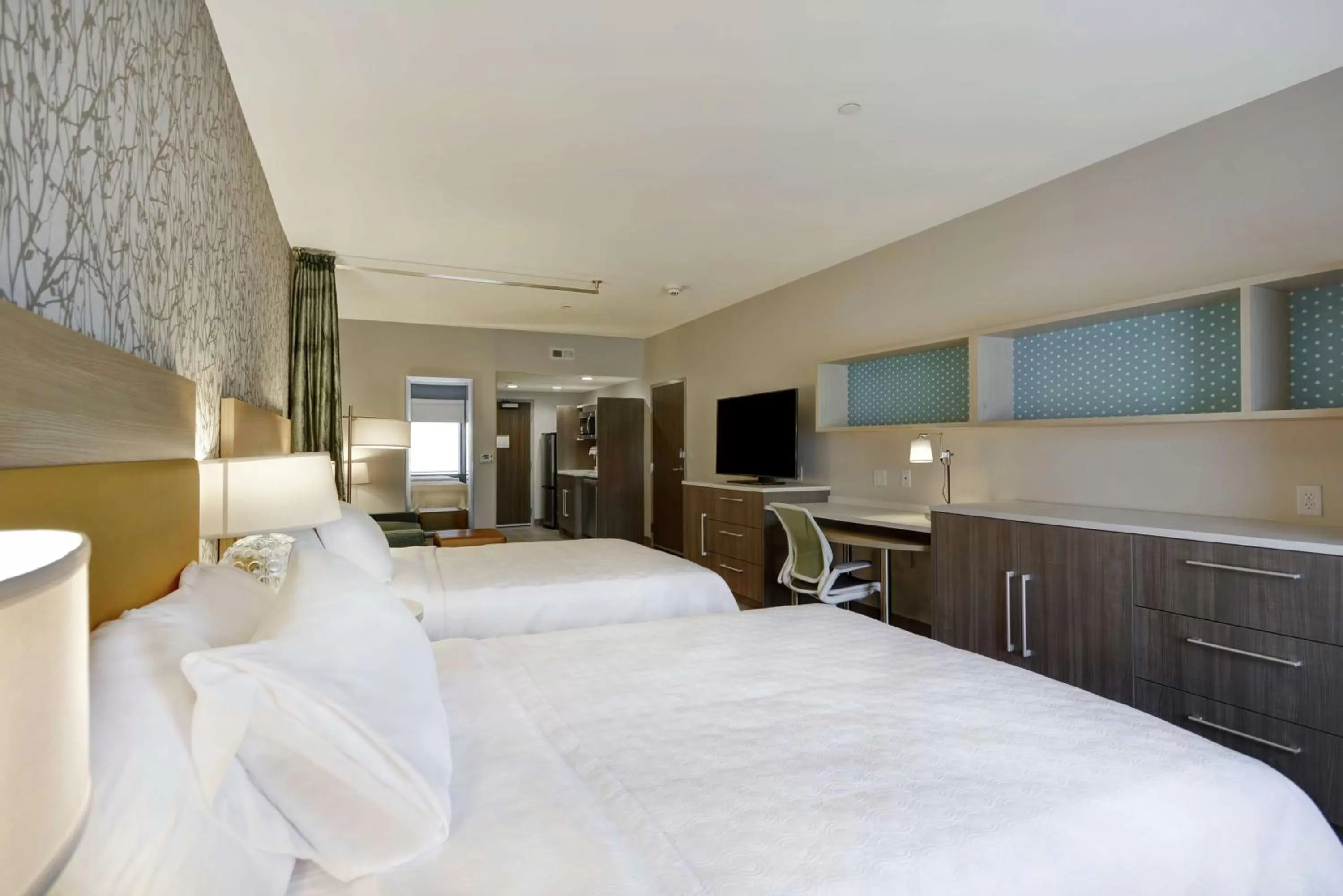 Bedroom, Bed in Home2 Suites By Hilton Dayton South