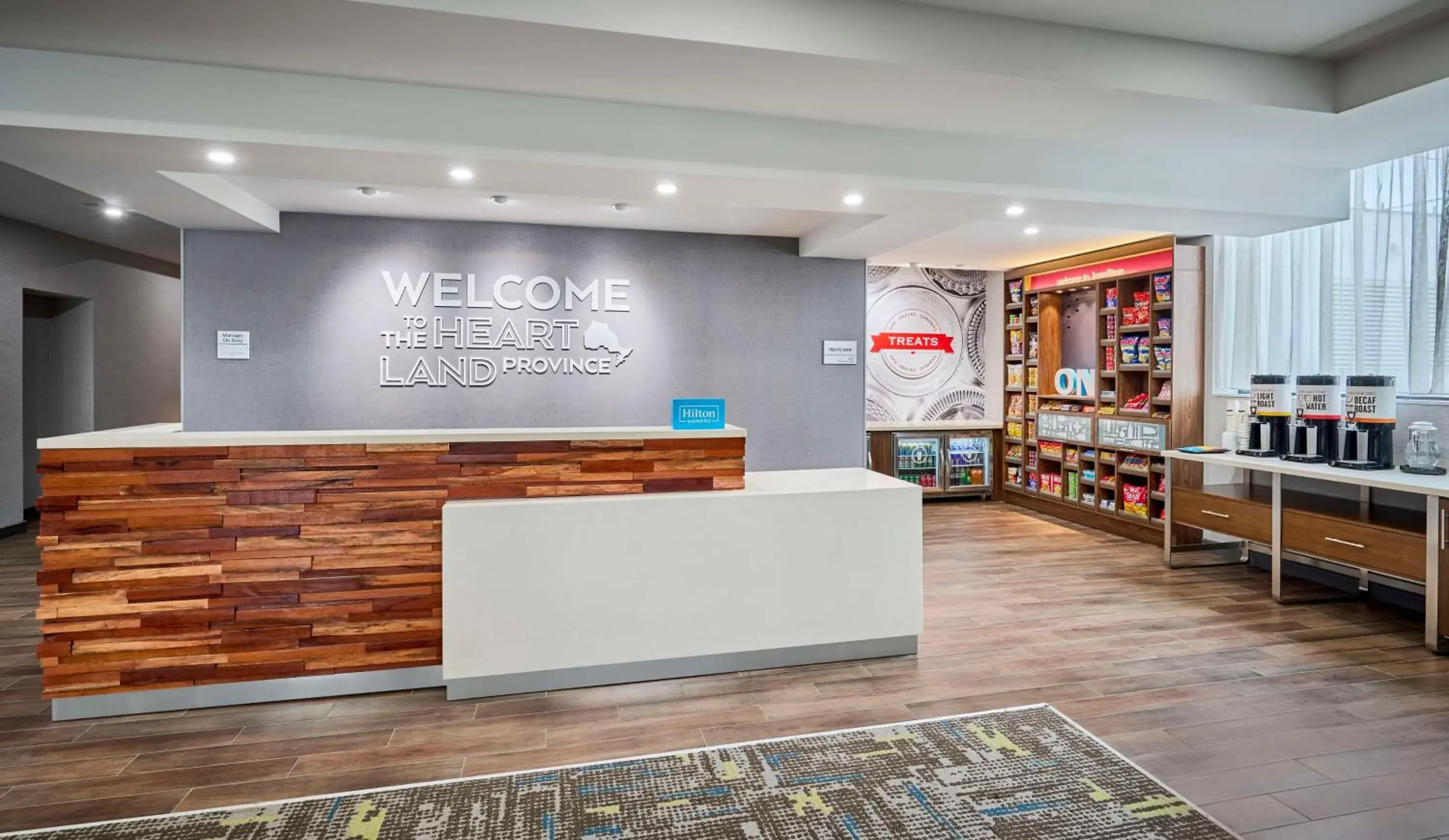 Lobby or reception in Hampton Inn By Hilton Hamilton Lobby or reception in Hampton Inn By Hilton Hamilton