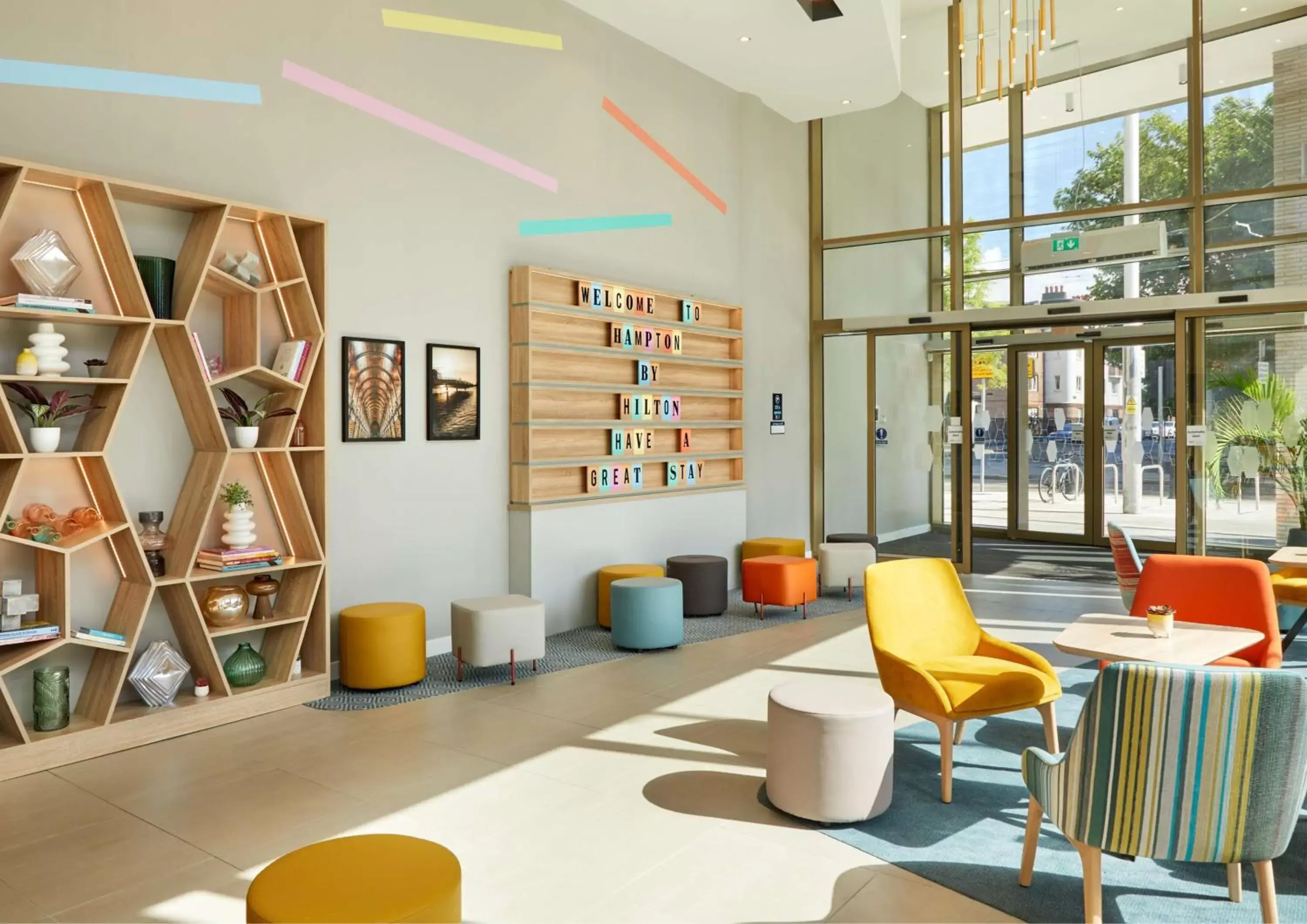 Lobby or reception in Hampton By Hilton Dublin City Centre Lobby or reception in Hampton By Hilton Dublin City Centre