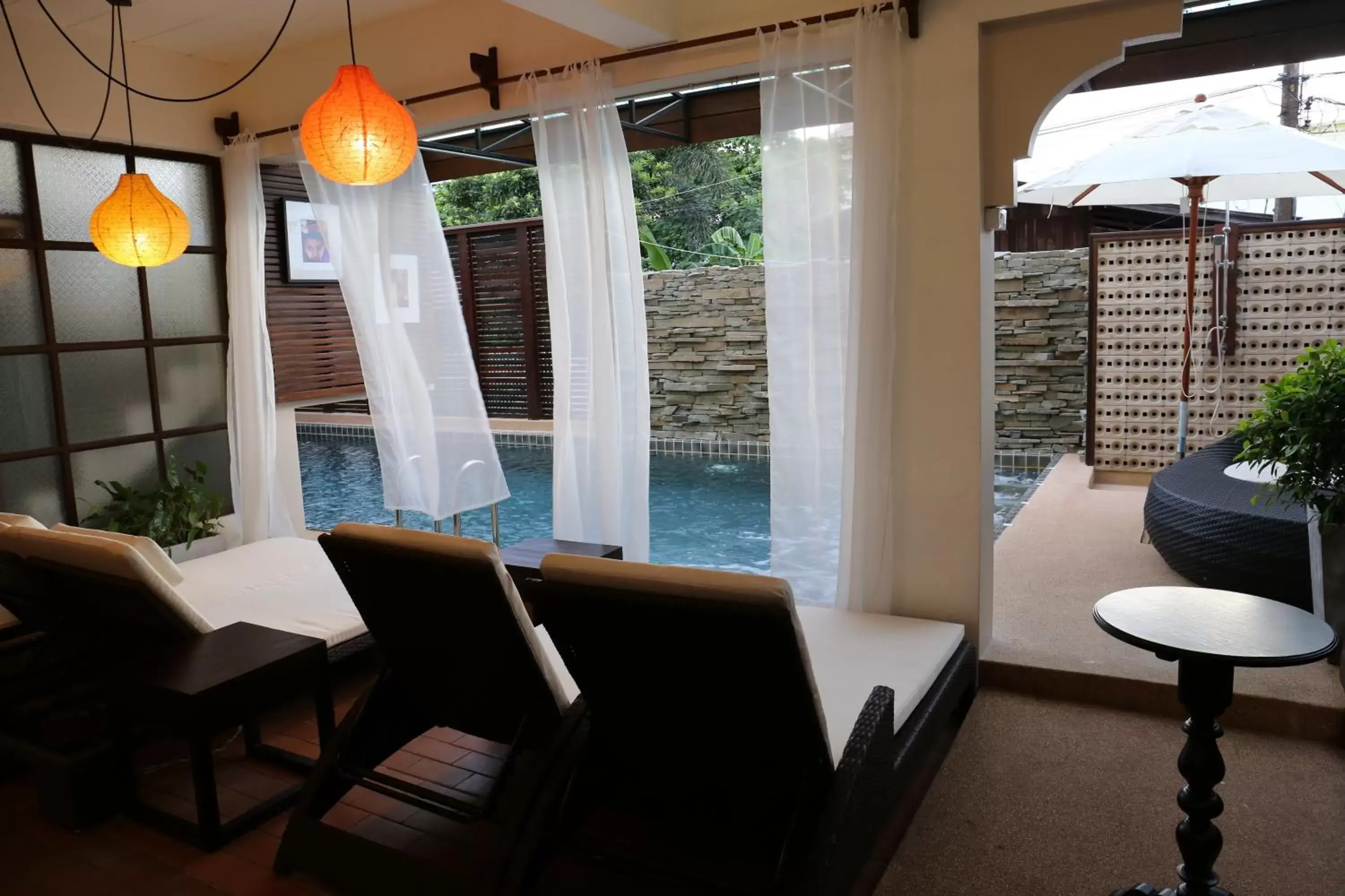 Swimming pool in Kampaeng Ngam Hotel - SHA Extra Plus