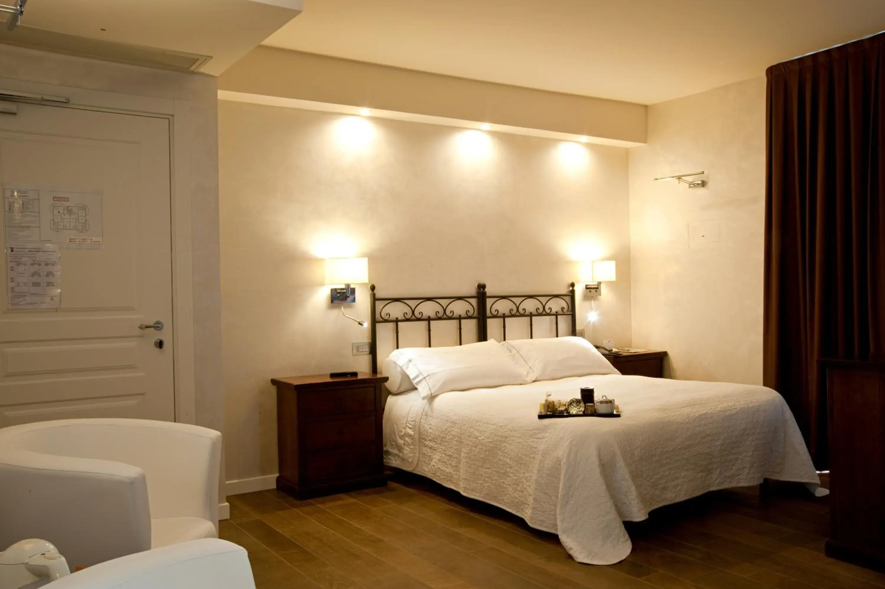 Bed in Hotel Ferro di Cavallo