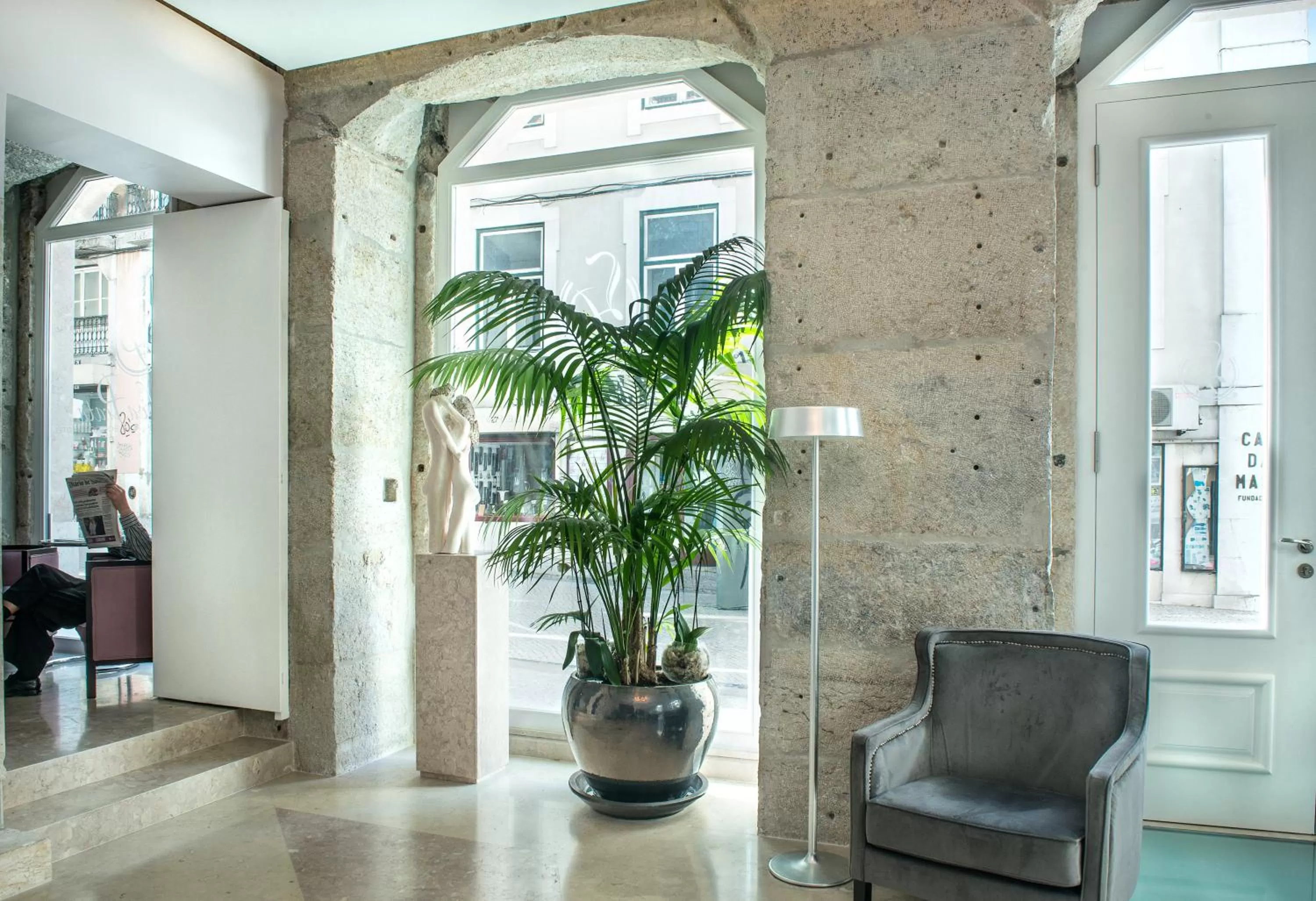 Lobby or reception in Lisboa Prata Boutique Hotel