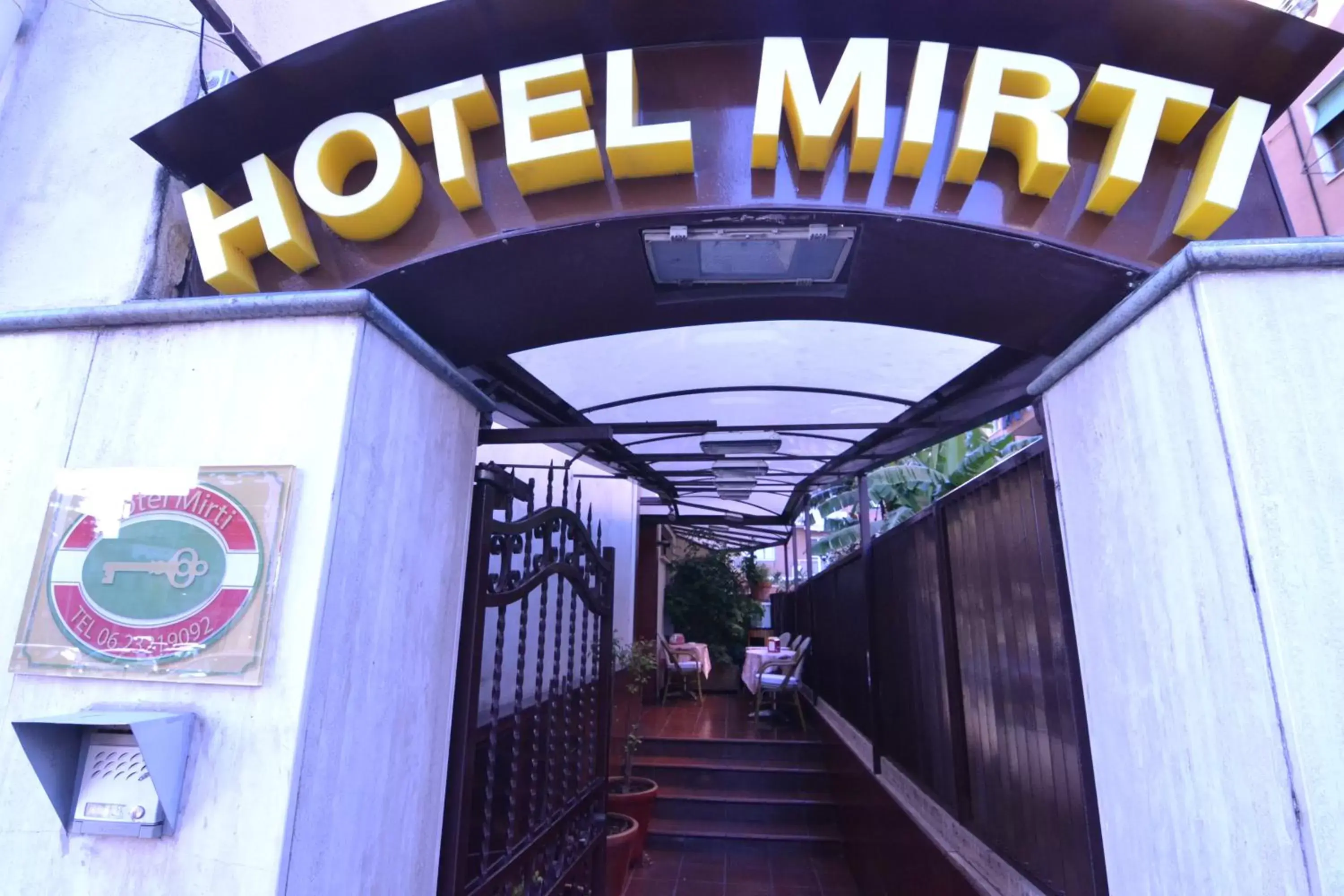Property building in Hotel Mirti