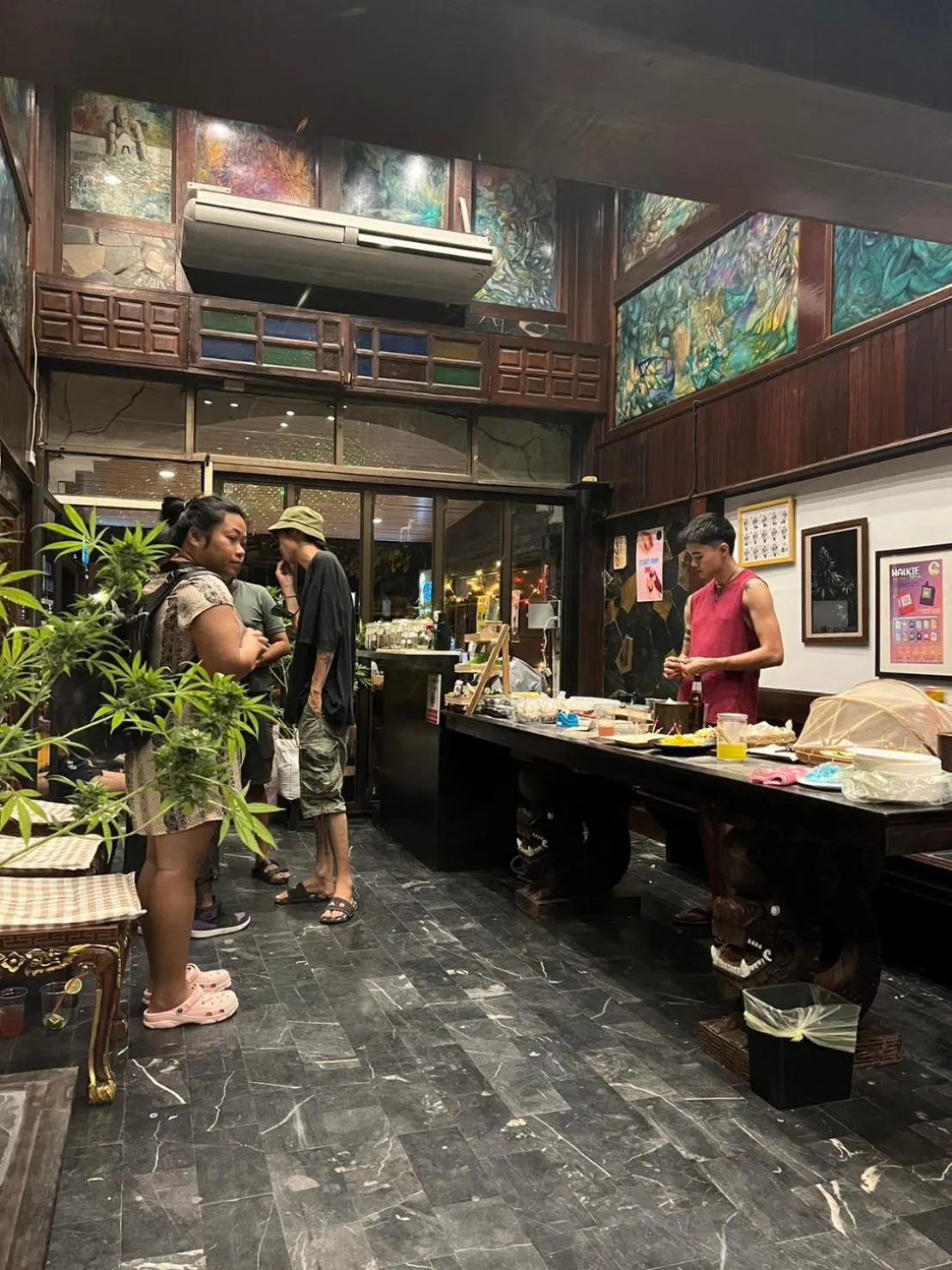 Decorative detail in Blue Dream Guesthouse