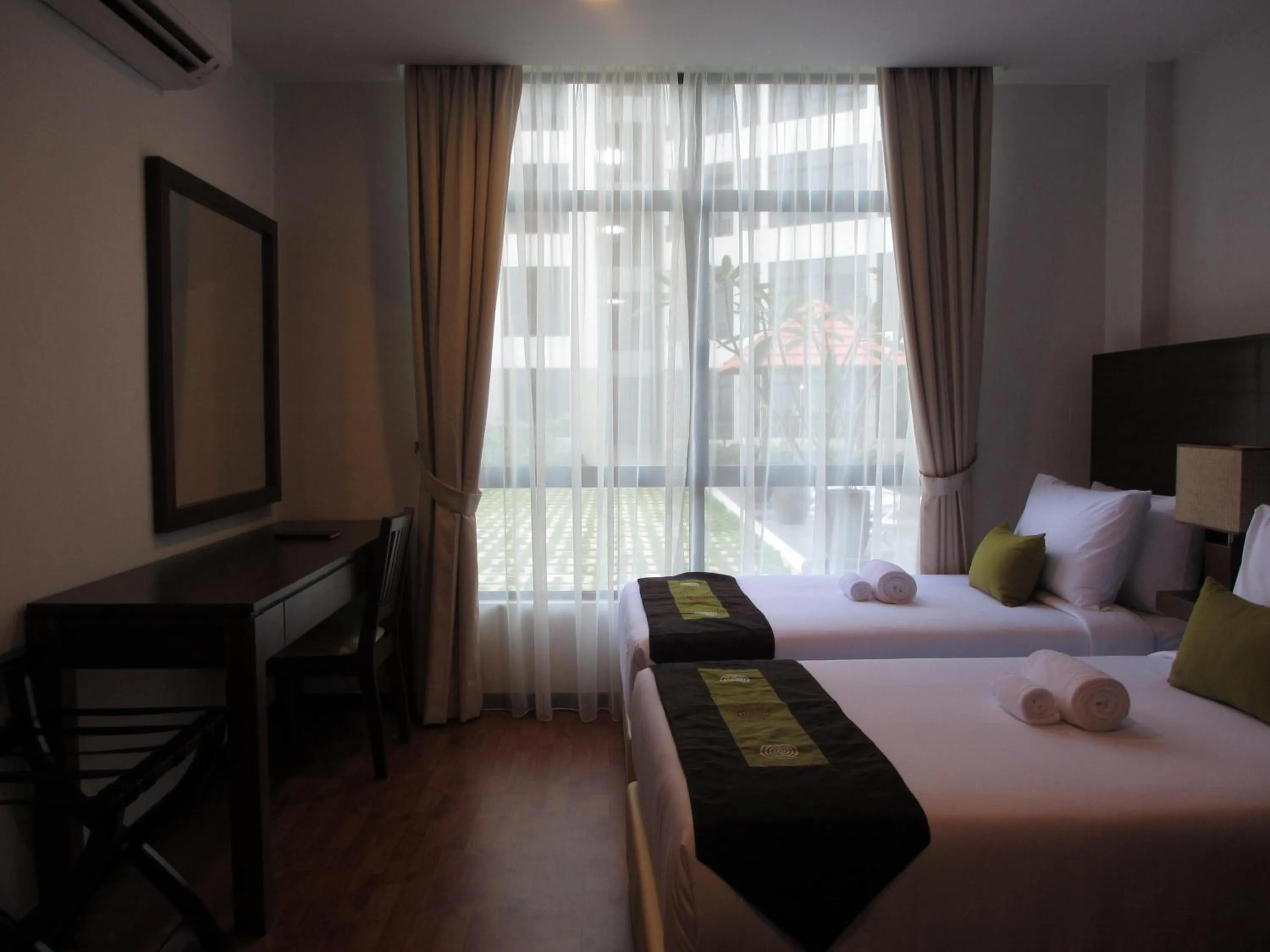 Bed in Samsuria Beach Resort & Residence