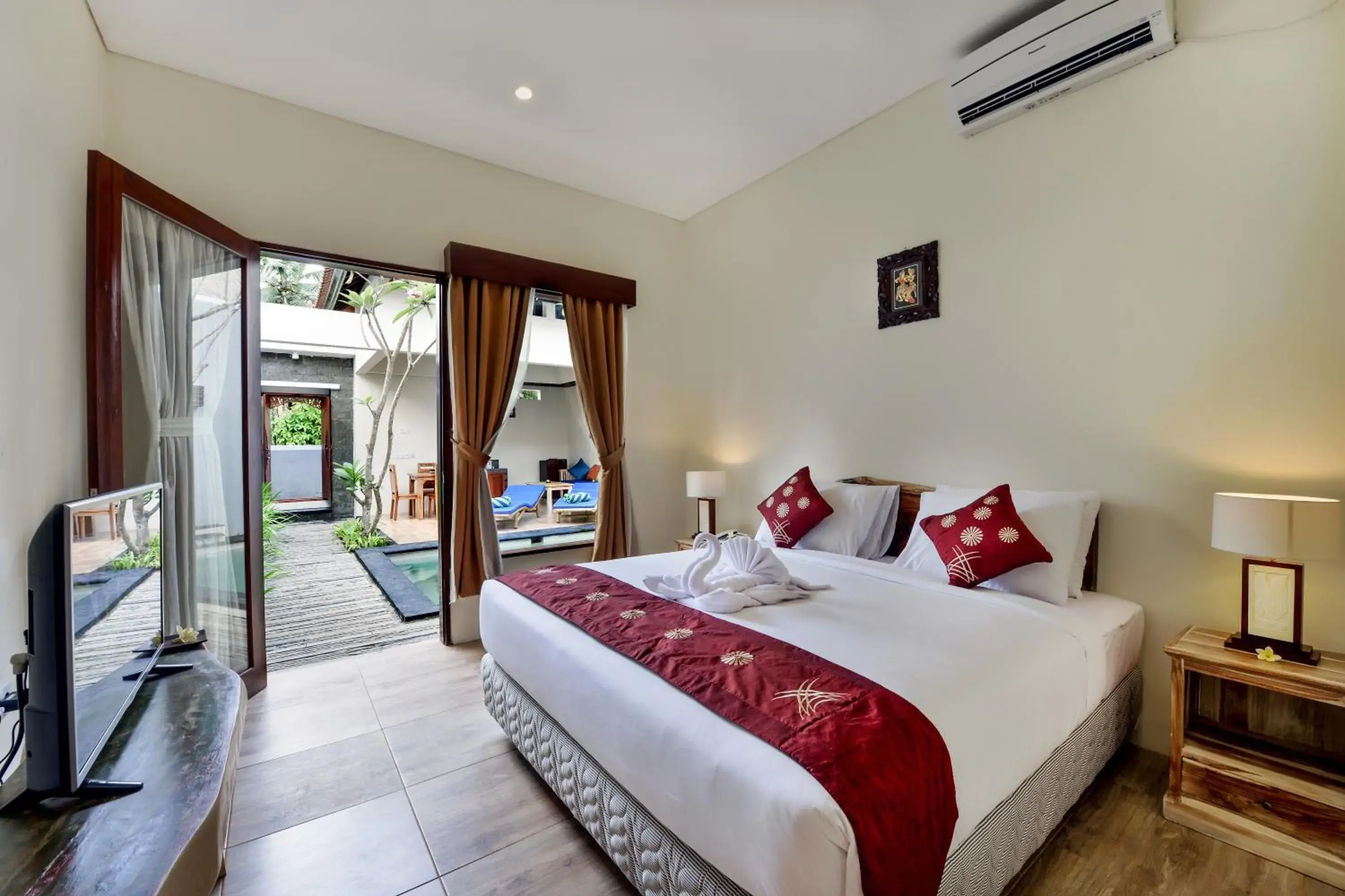 Bedroom, Bed in Yoga Ubud Private Pool Villa Bedroom, Bed in Yoga Ubud Private Pool Villa