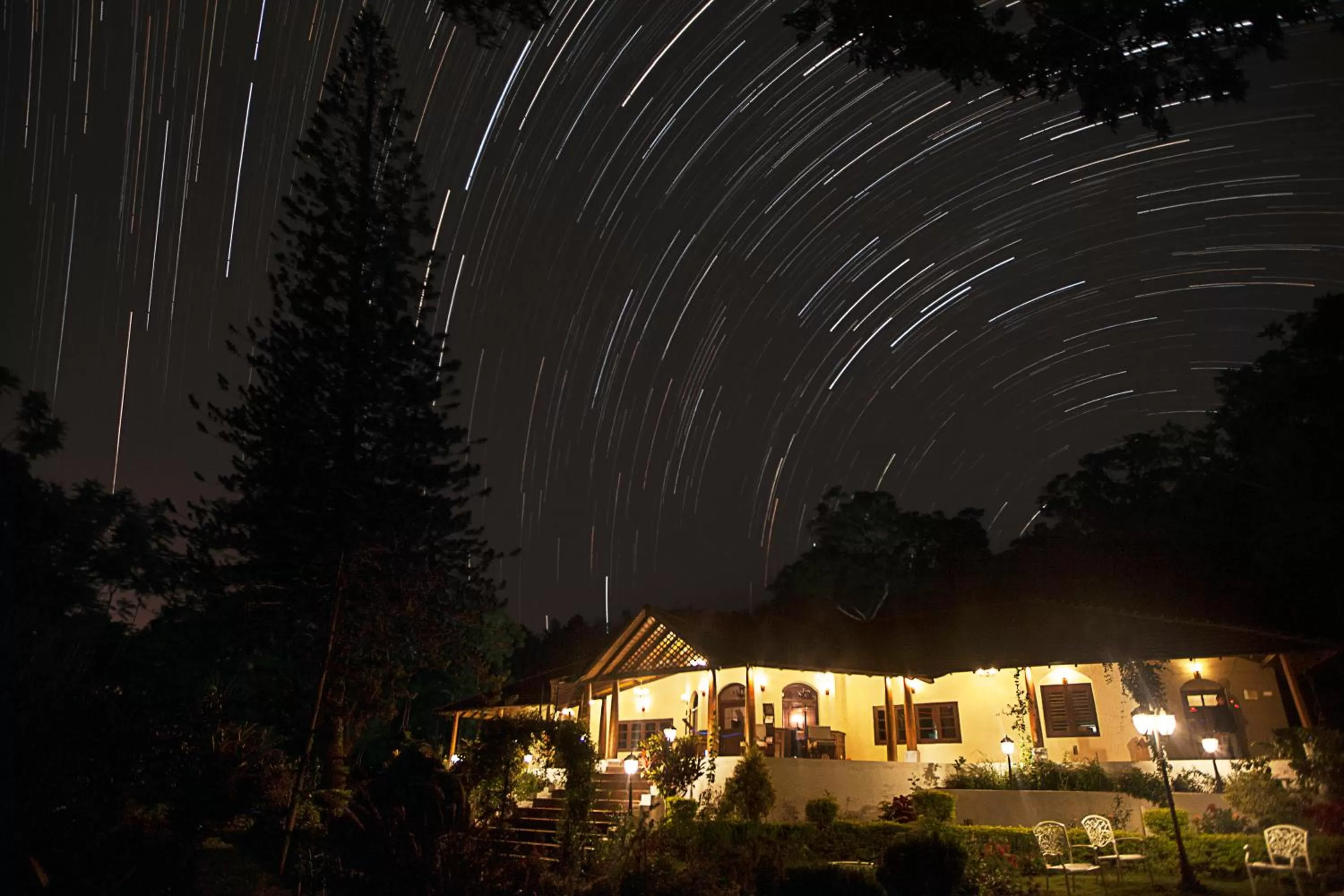 Night in Old Kent Estates & Spa, Coorg