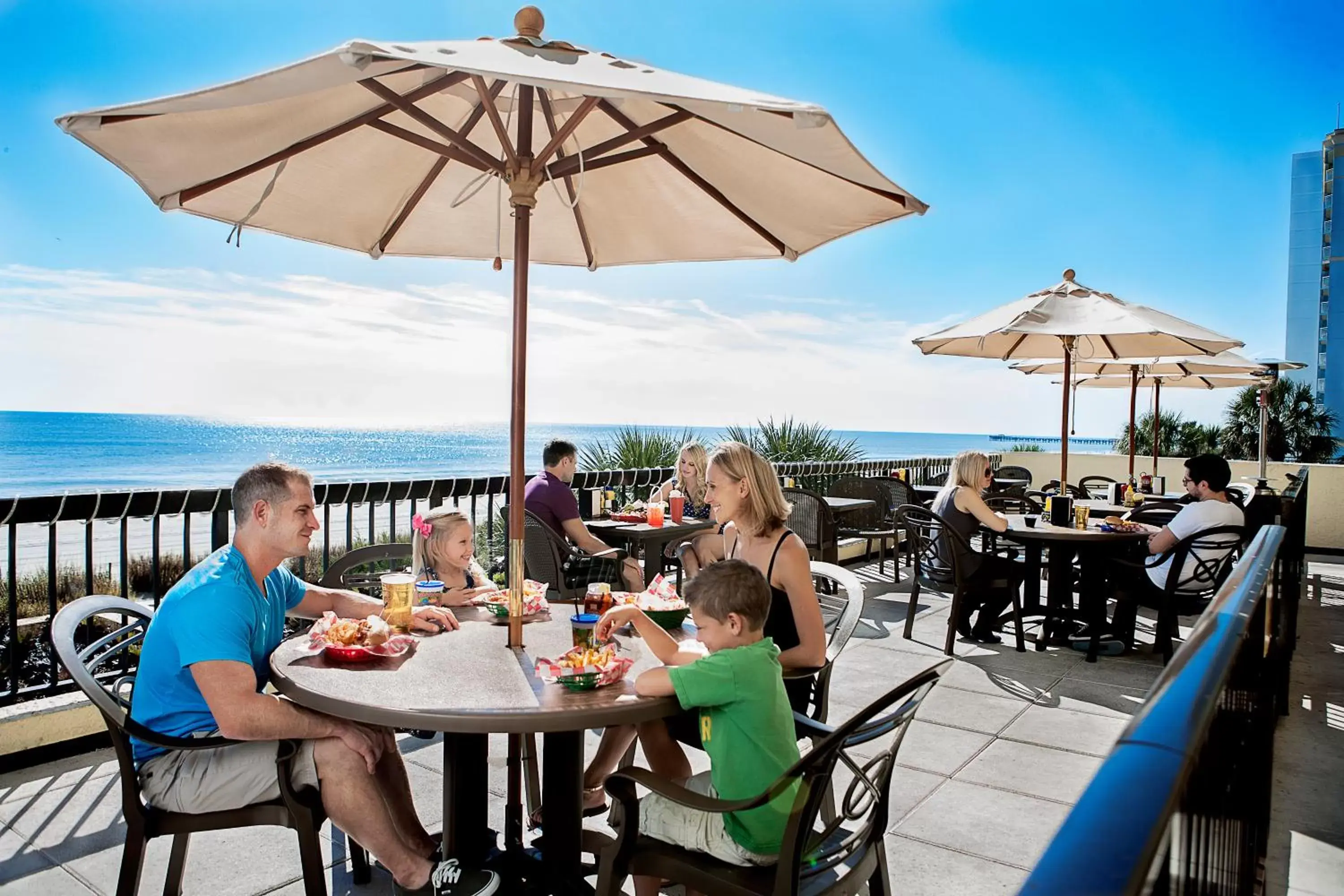 Balcony/Terrace, Restaurant/Places to Eat in Compass Cove