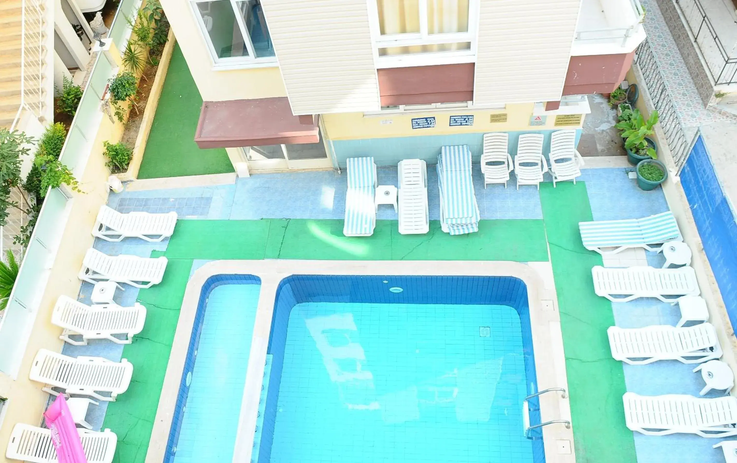 Pool View in Kleopatra Beach Yildiz Hotel