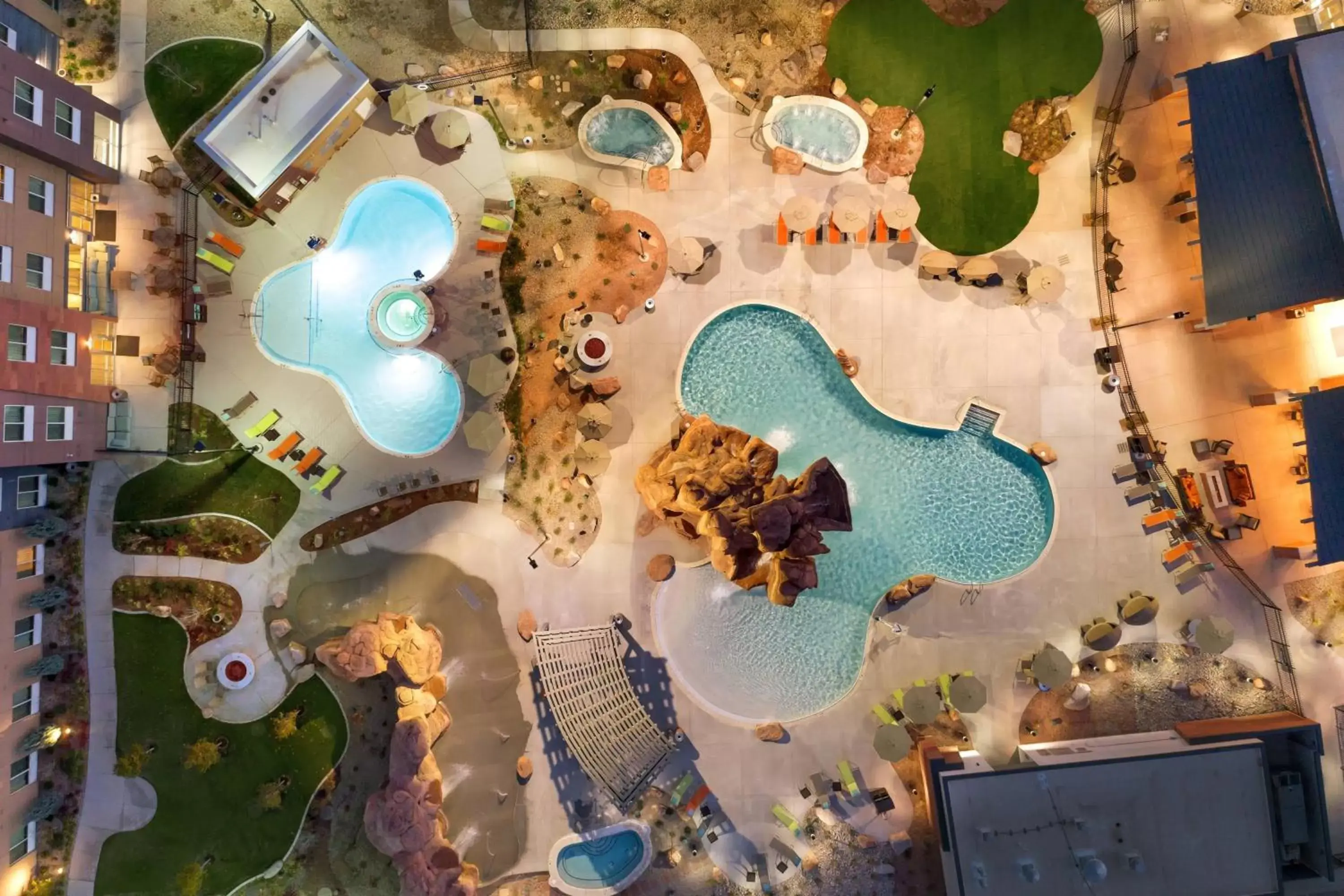 Swimming pool, Bird's-eye View in Fairfield Inn & Suites by Marriott Moab