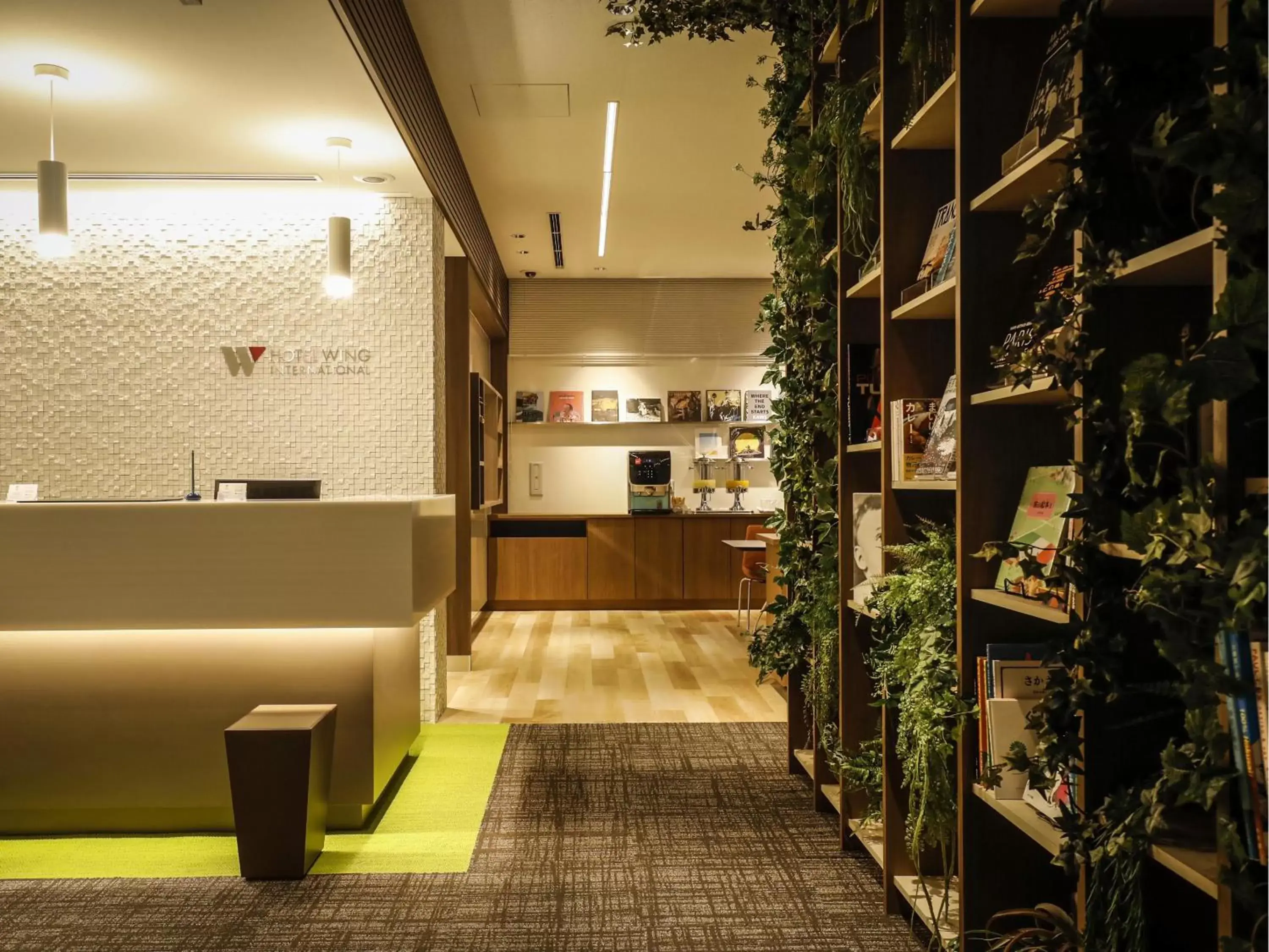 Lobby or reception in Hotel Wing International Hakata Shinkansenguchi Lobby or reception in Hotel Wing International Hakata Shinkansenguchi