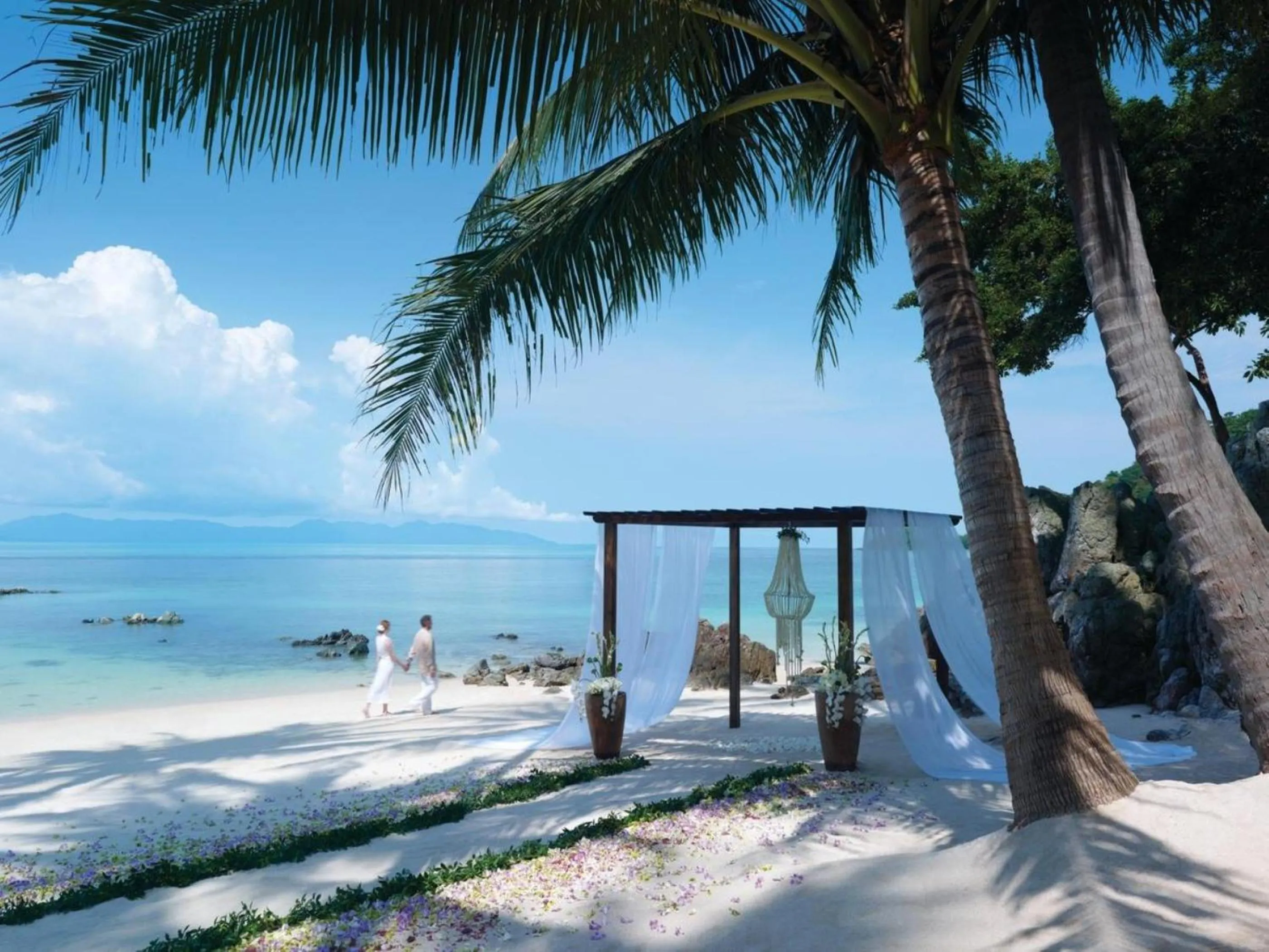 Beach in Four Seasons Resort Koh Samui