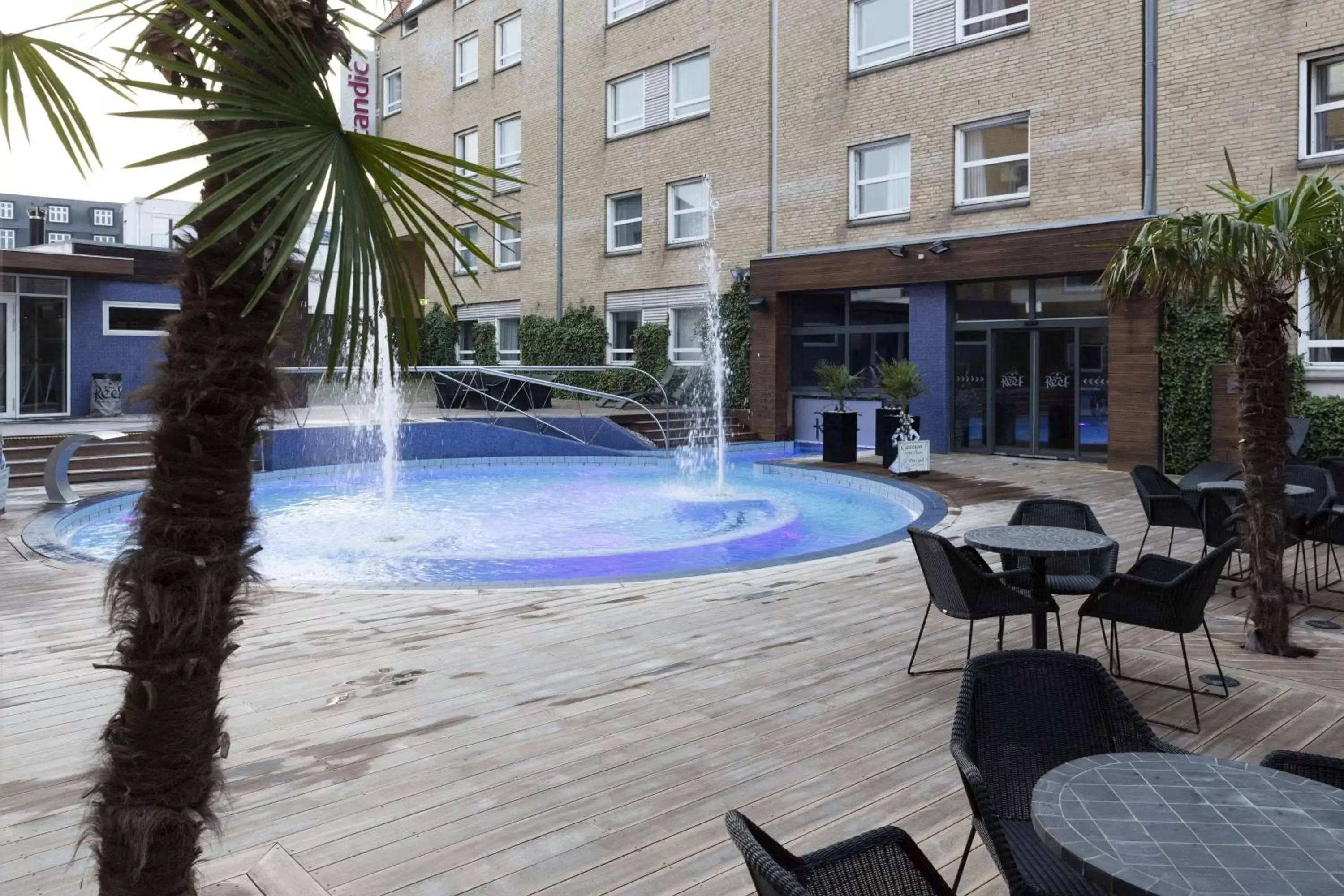 Property building, Swimming Pool in Scandic The Reef