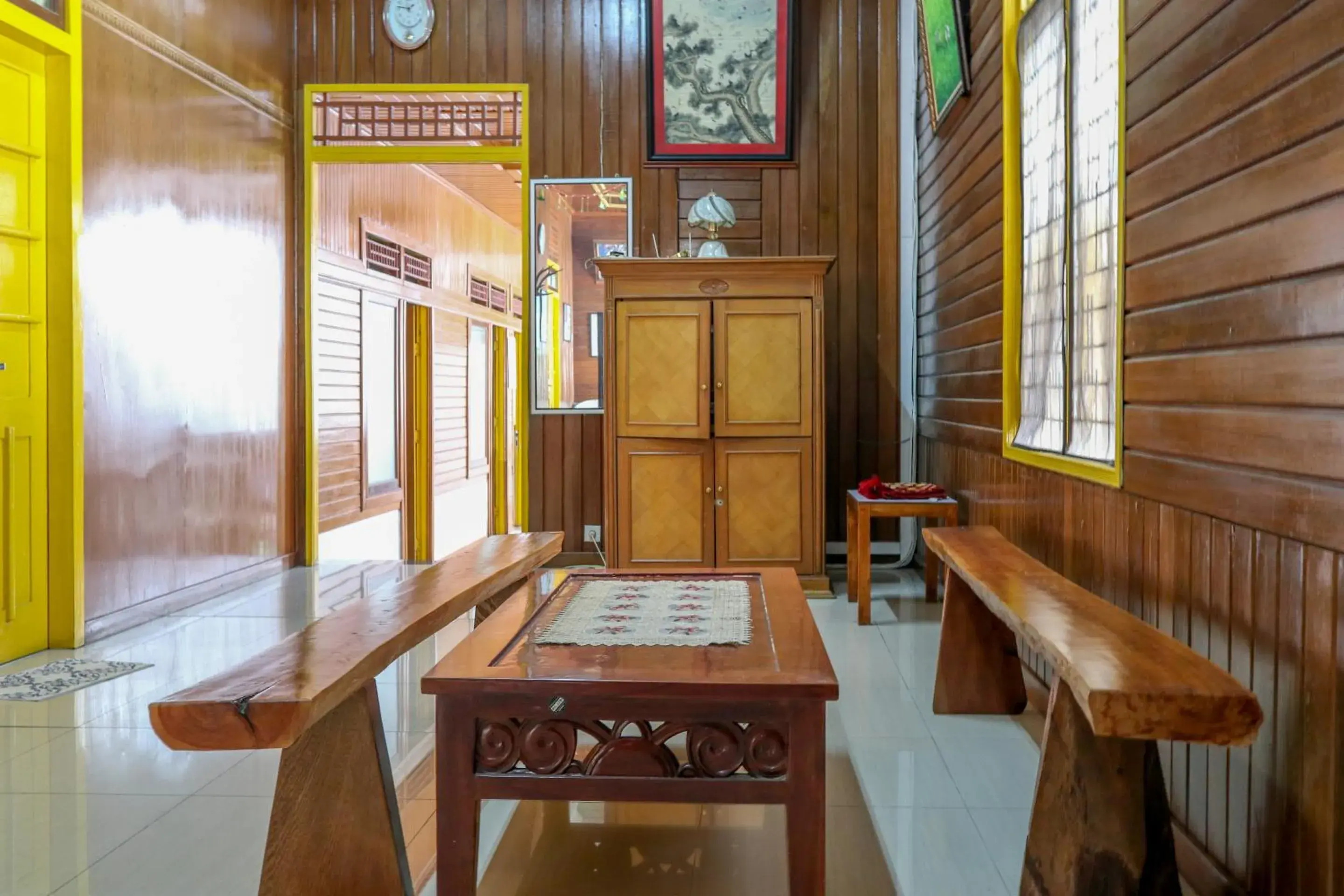 Seating area in Wisma Mutiara Hotel