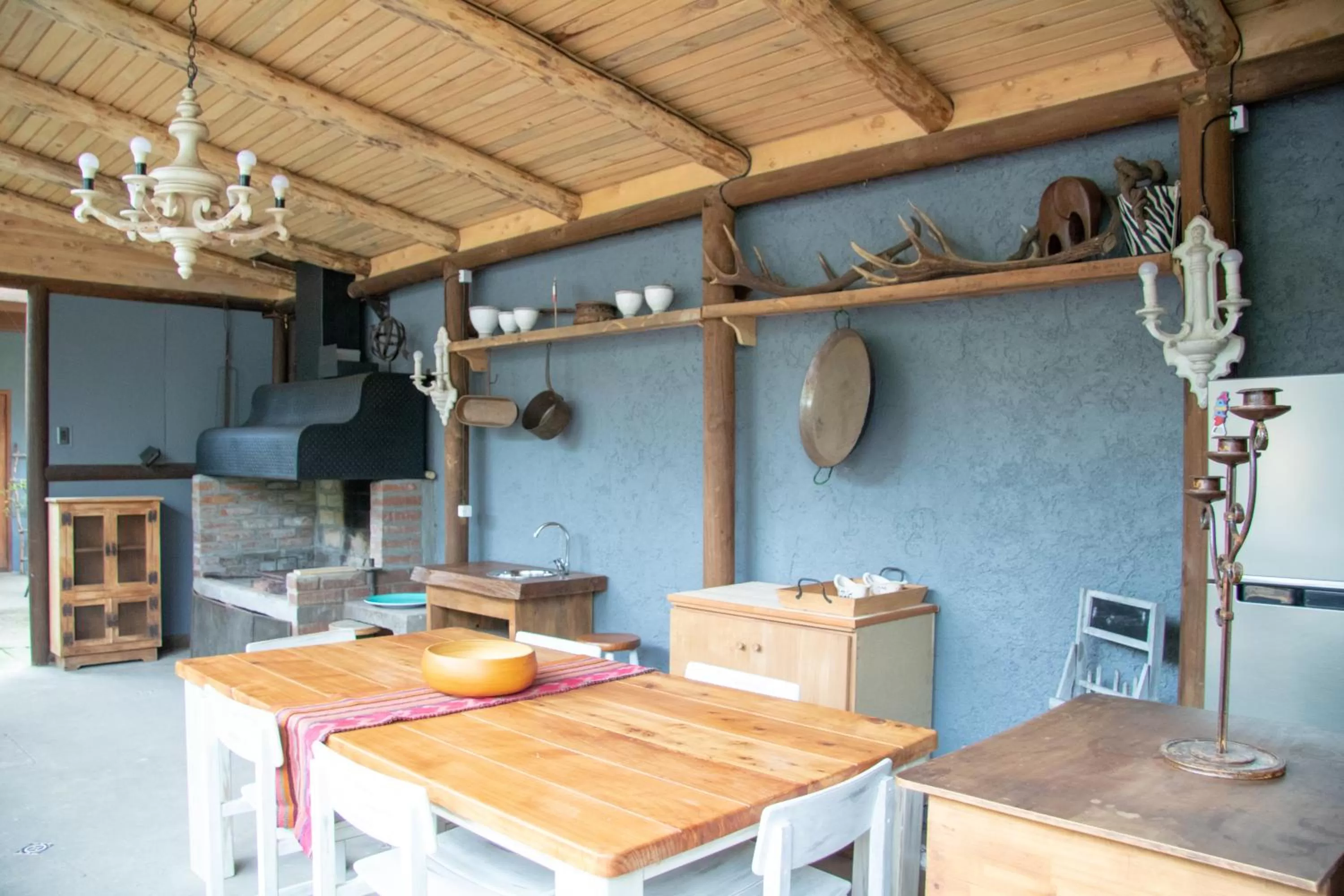 BBQ facilities in Hotel Casa Marron