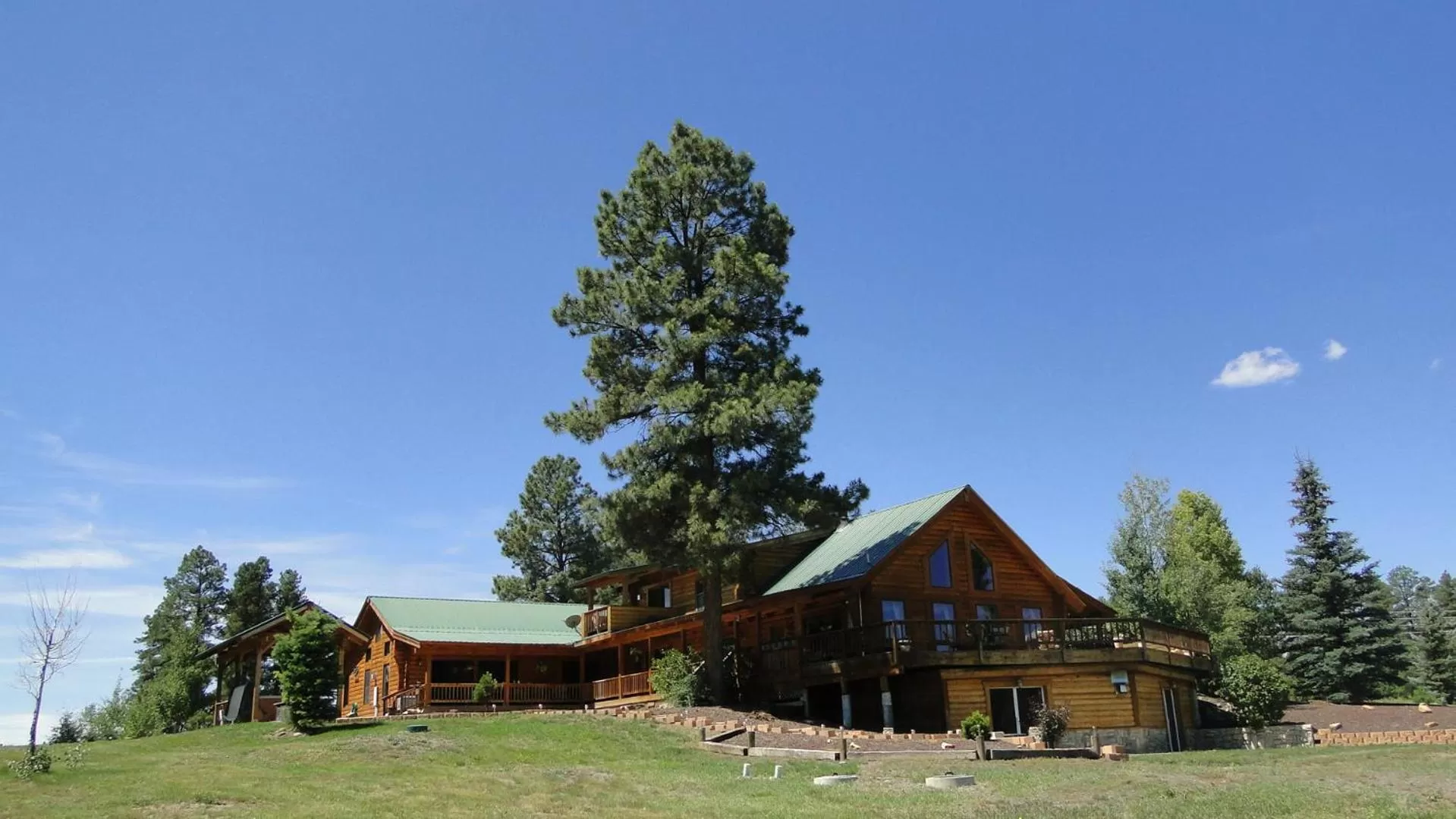 Garden in Elkwood Manor Bed & Breakfast