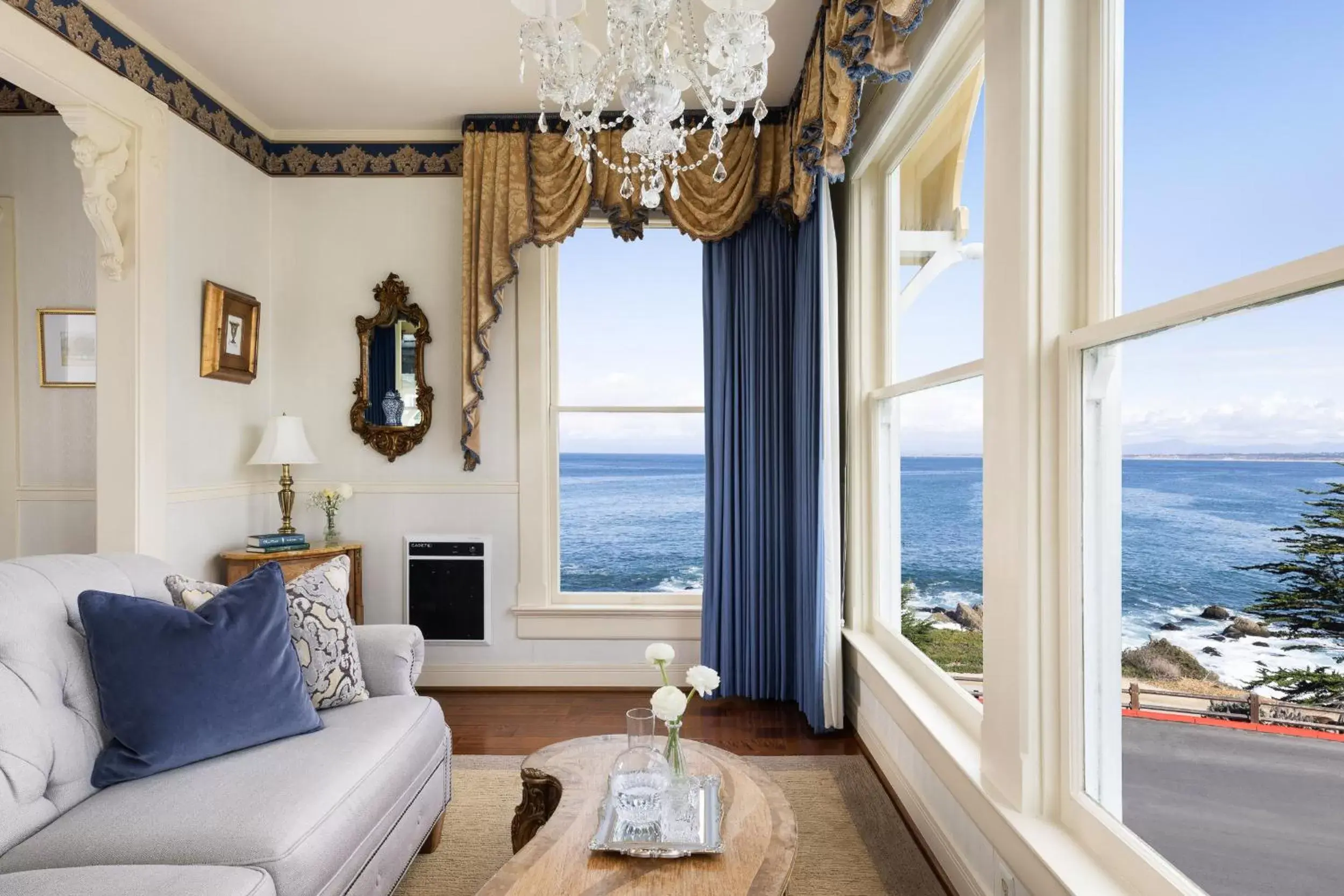 Seating area, Sea View in Seven Gables Inn on Monterey Bay, A Kirkwood Collection Hotel
