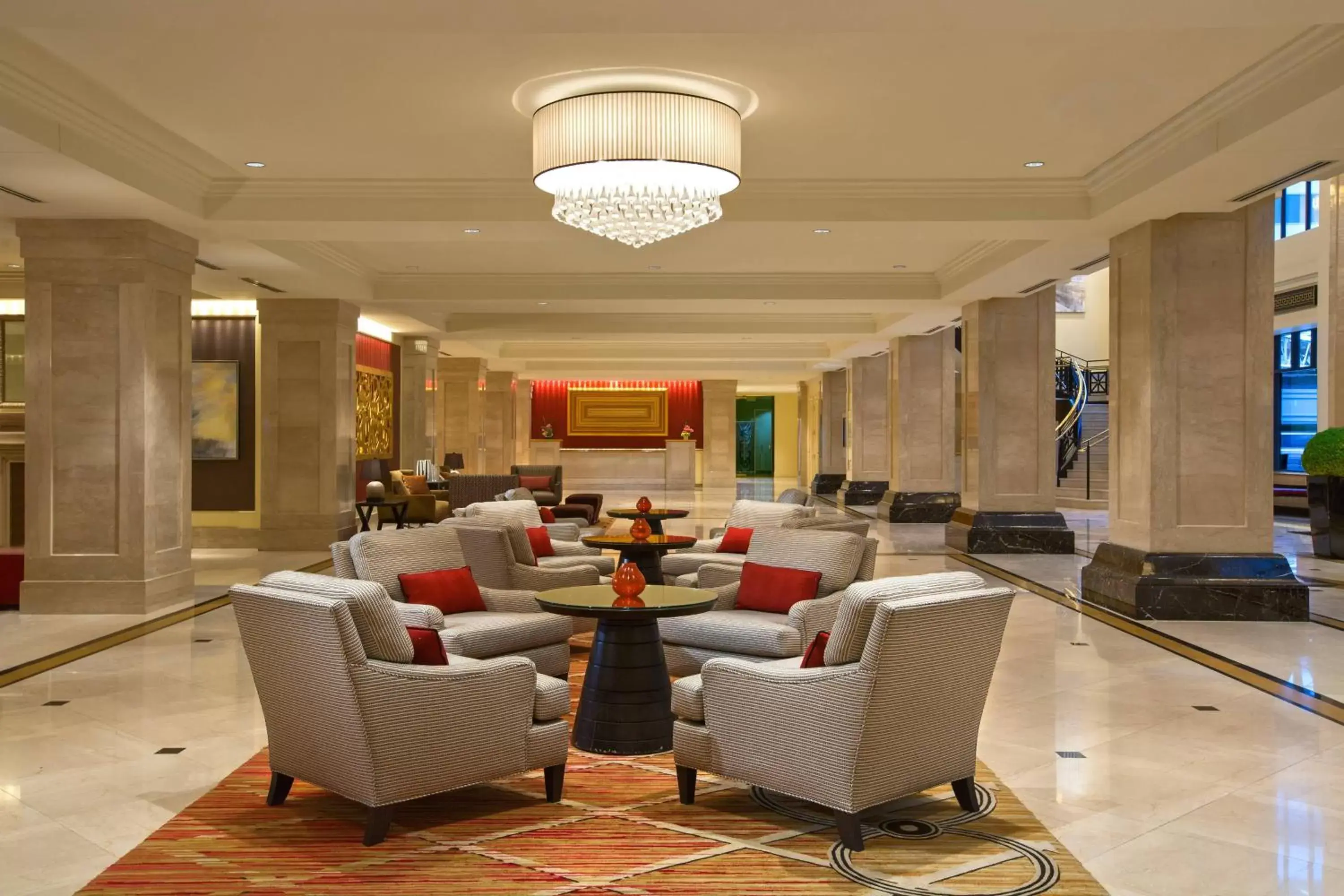 Lobby or reception in JW Marriott Chicago