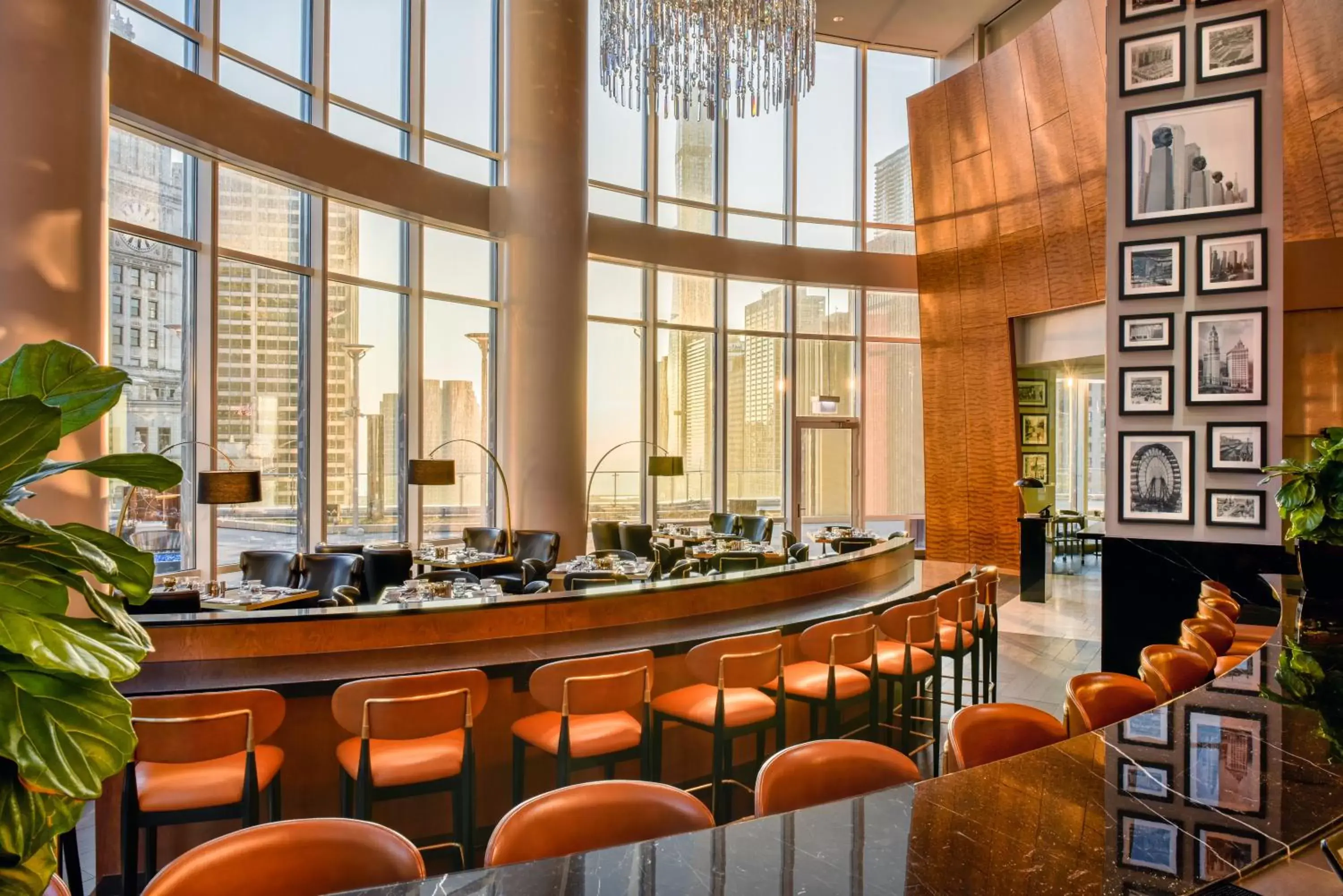 Lounge or bar, Lounge/Bar in Trump International Hotel & Tower Chicago